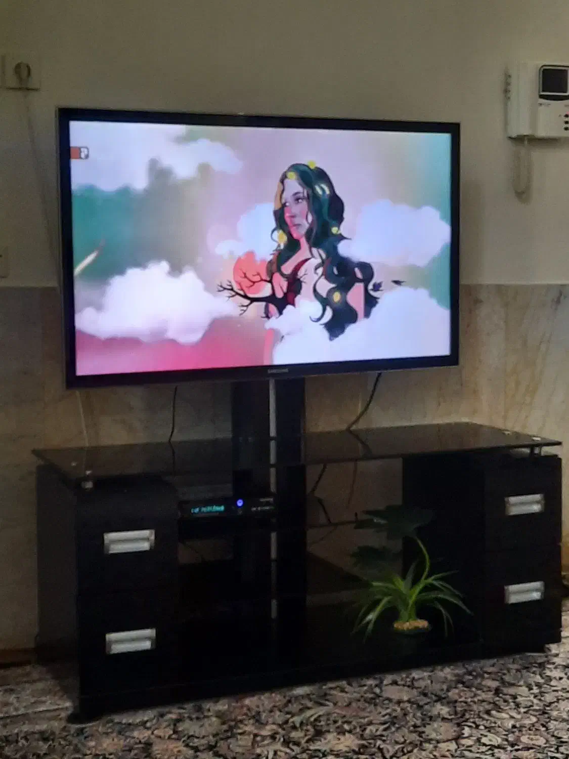 تلویزیون LED سامسونگ ۴۶|تلویزیون و پروژکتور|بروجرد, |دیوار