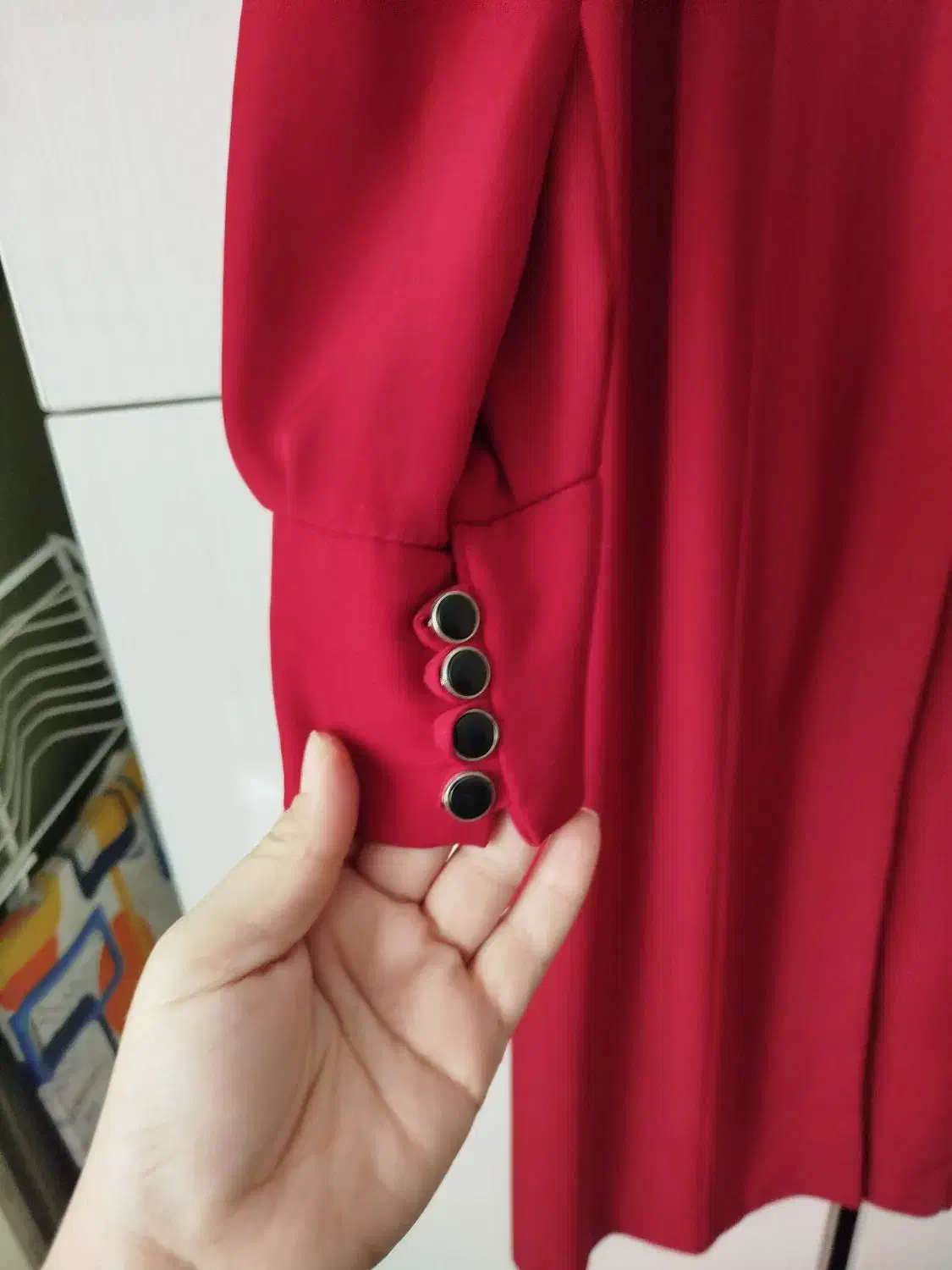 مانتو اناری برای شب یلدا|لباس|کرج, المهدی|دیوار