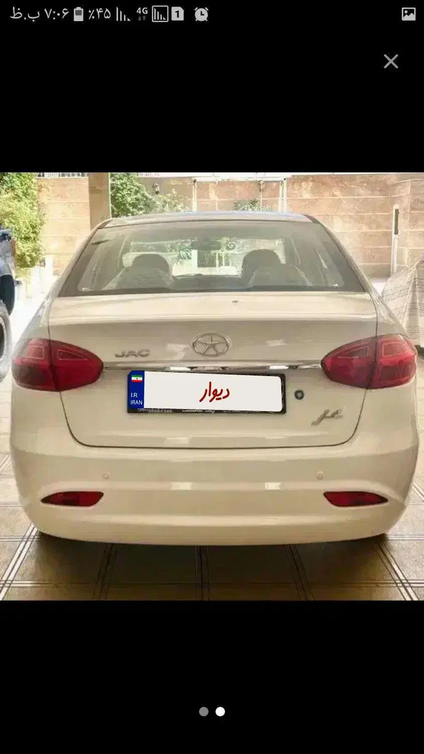 جک جی ۴ مدل ۱۴۰۳بسیار کم کار|خودرو سواری و وانت|مشهد, حجاب (شهرک غرب)|دیوار