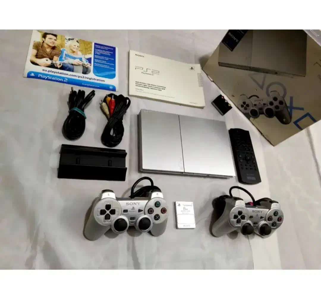 پلی استیشن 2 اسلیم نقره ای|کنسول، بازی ویدئویی و آنلاین|قم, نیروگاه|دیوار