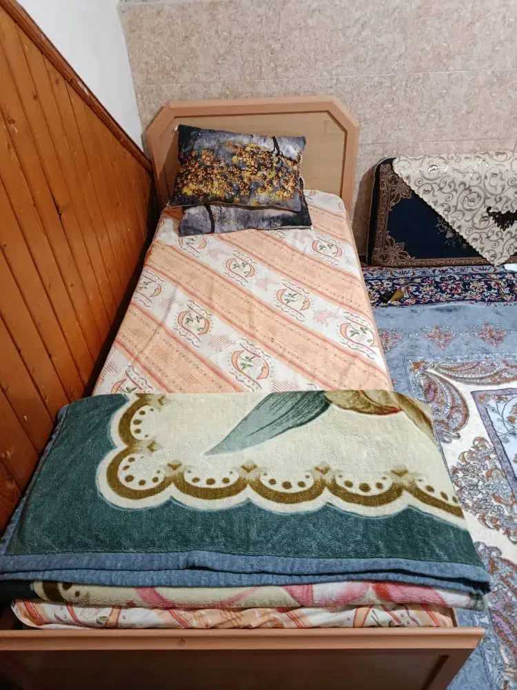 تخت همراه با تشک|تخت و سرویس خواب|نوشهر, |دیوار