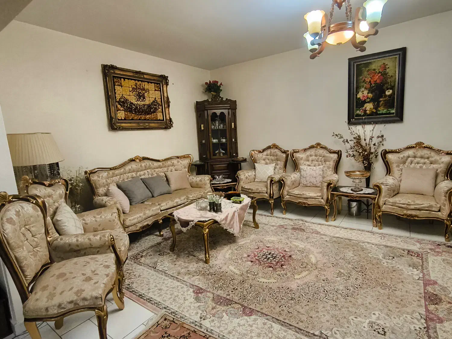 ست مبلمان و ناهارخوری ۹ نفره|مبلمان خانگی و میز عسلی|تهران, شهرک آپادانا|دیوار