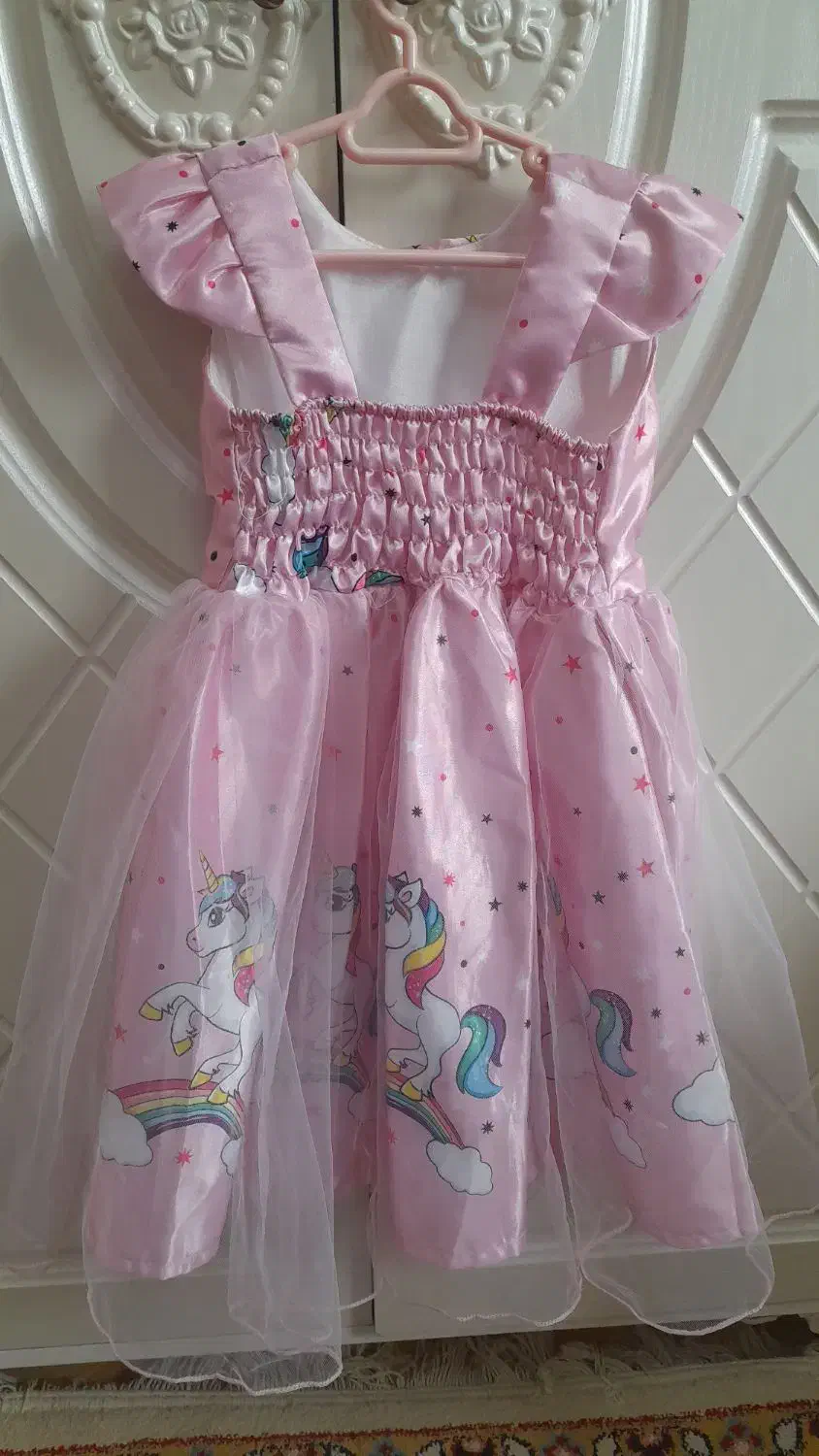 پیراهن دخترانه|کفش و لباس بچه|ماهدشت, |دیوار