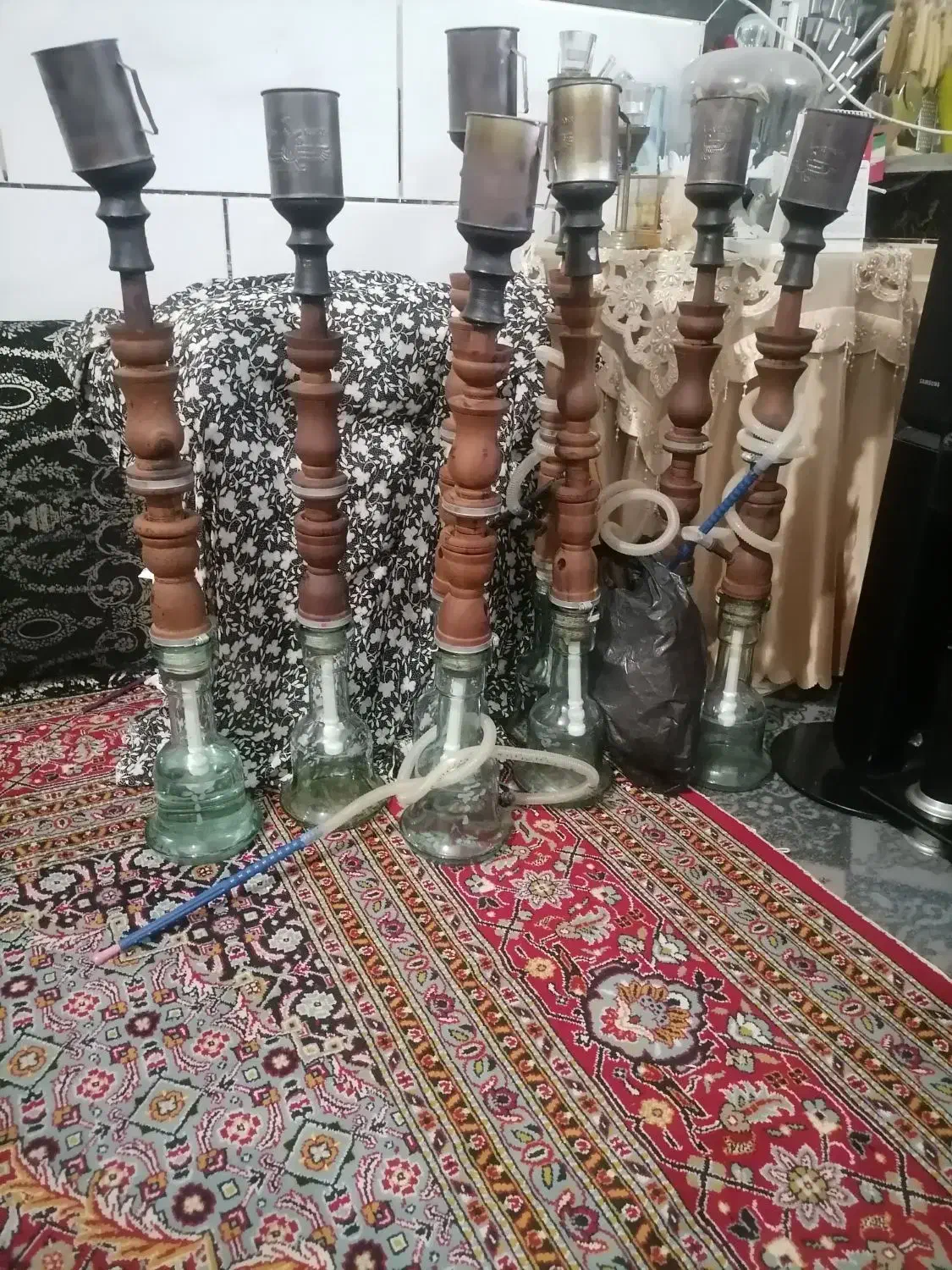 قلیون سرخ دار|کلکسیون و سرگرمی|گنبد کاووس, |دیوار