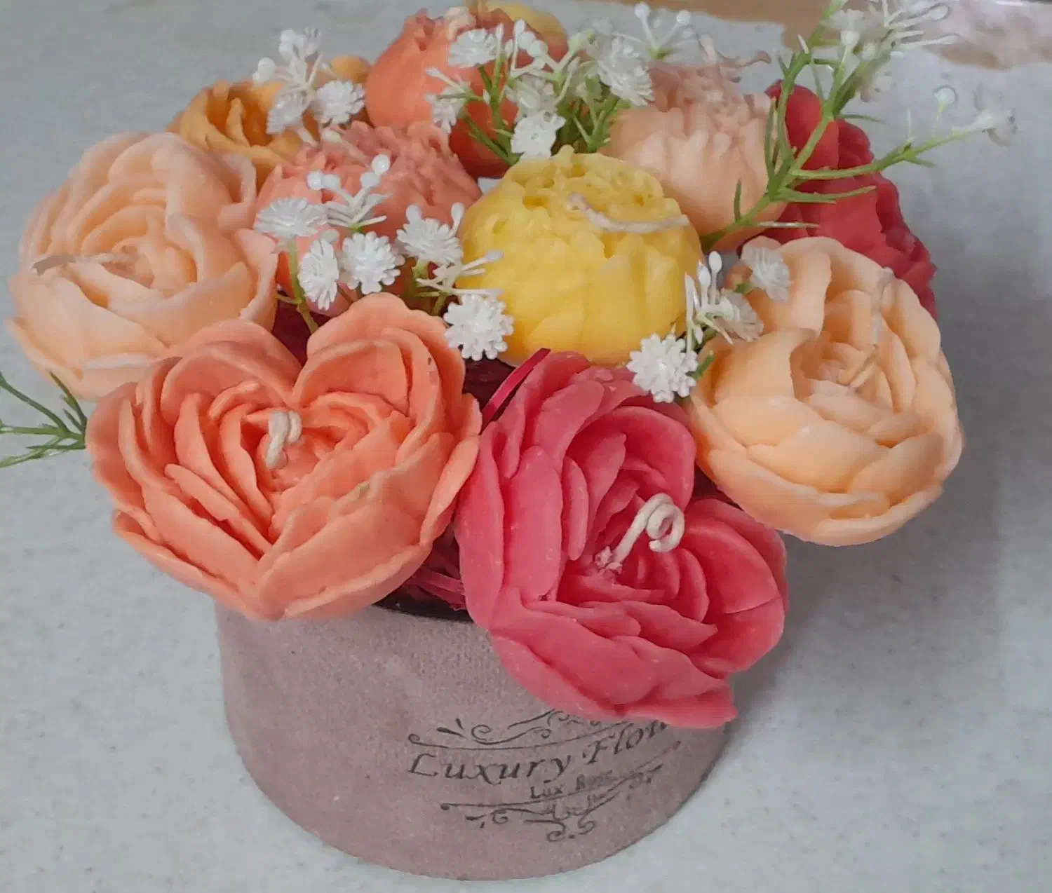 ساخت انواع باکس وگیفت شمع یلدایی تولد کادویی|صنایع دستی و سایر لوازم تزئینی|حمیدیا, |دیوار