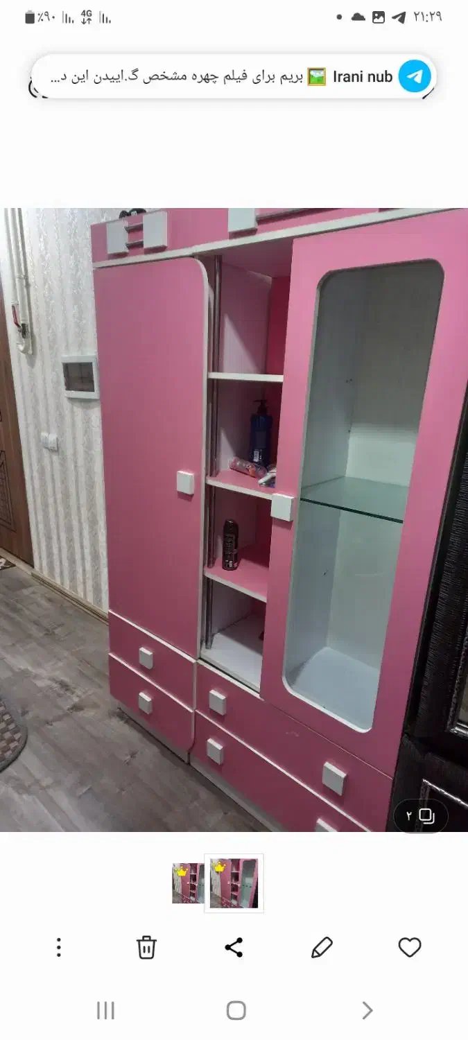 کمد لباس کودک سالم در حد|جاکفشی، کمد، دراور|ابهر, |دیوار