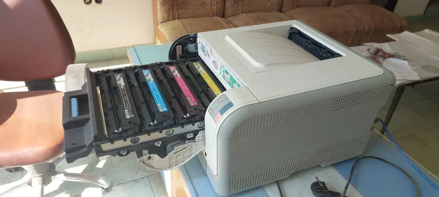 پرینتر رنگی لیزری hp|پرینتر، اسکنر، کپی، فکس|مرند, |دیوار