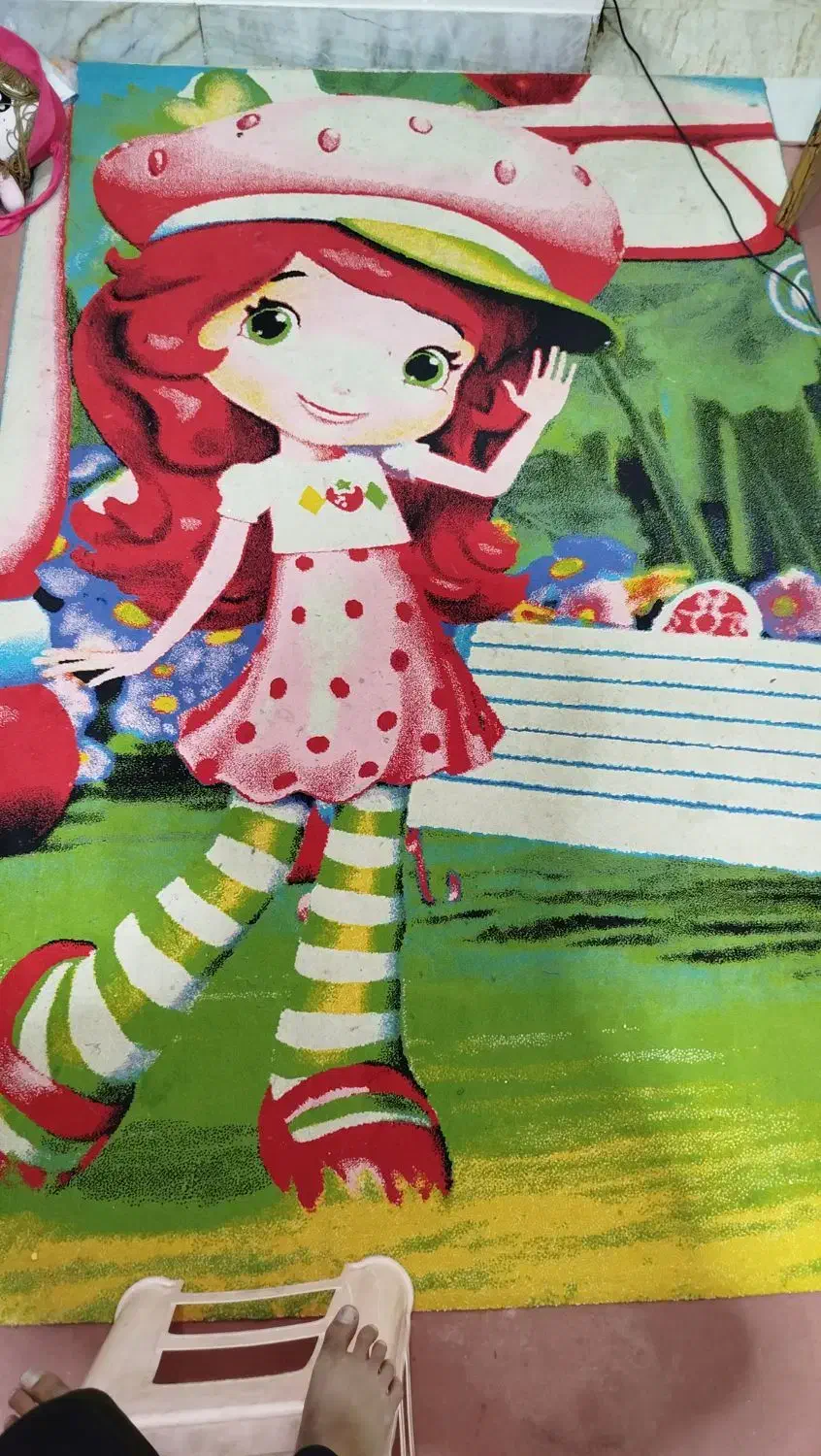 گلیم دخترانه شش متری|فرش|زابل, |دیوار