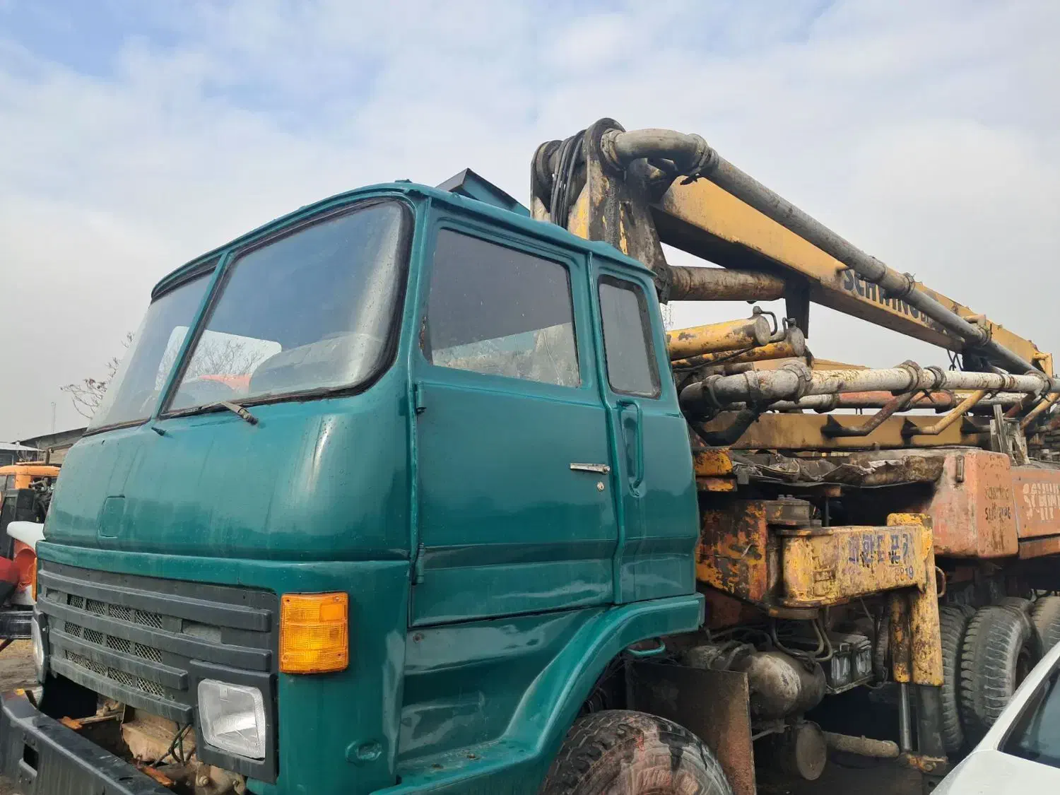 پمپ بتن دکل 28متری شویینگ|خودرو سنگین|چهاردانگه (تهران), |دیوار