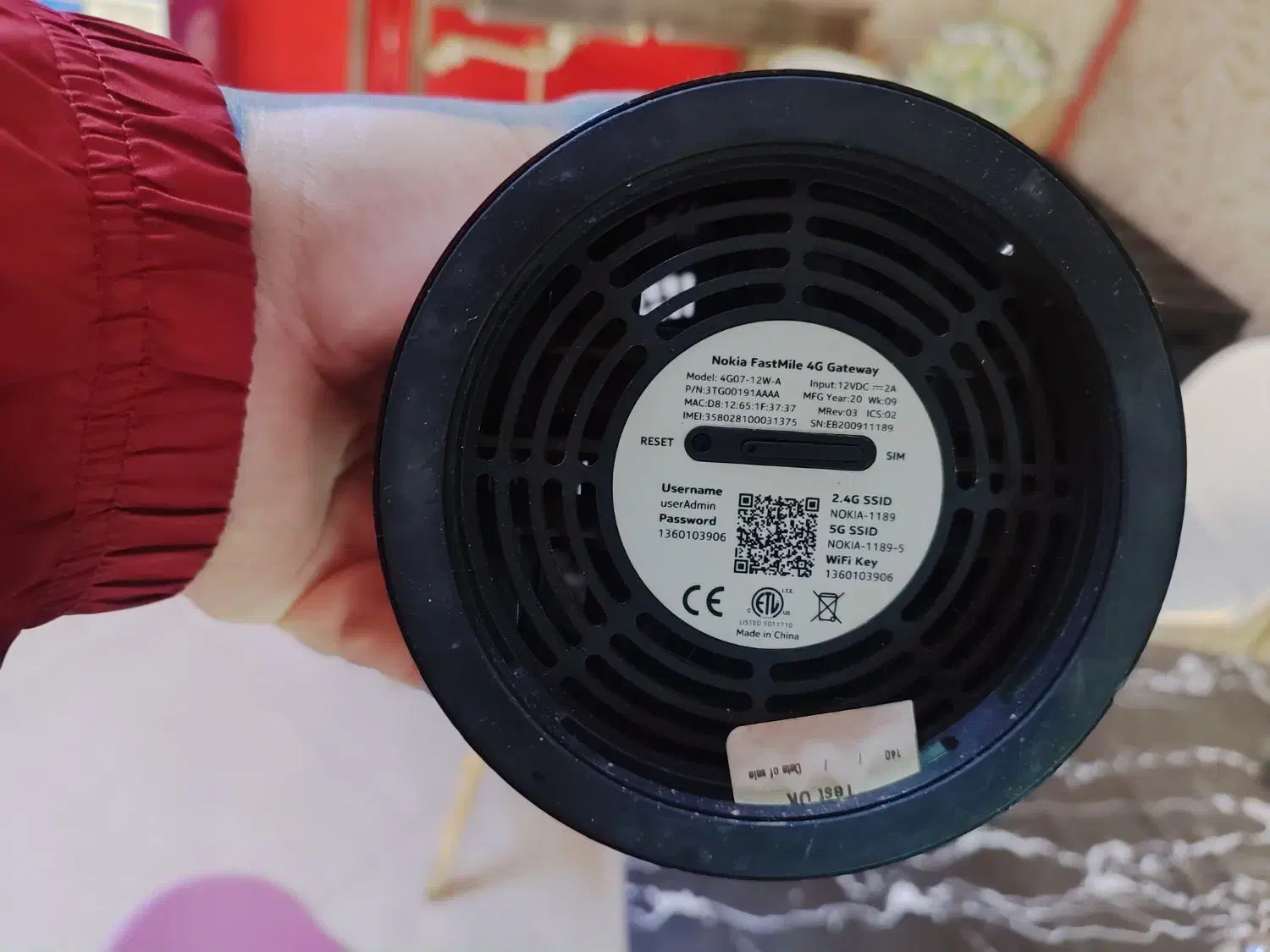 مودم وای فای نوکیا|مودم و تجهیزات شبکه|پاکدشت, پاکدشت (مامازند)|دیوار