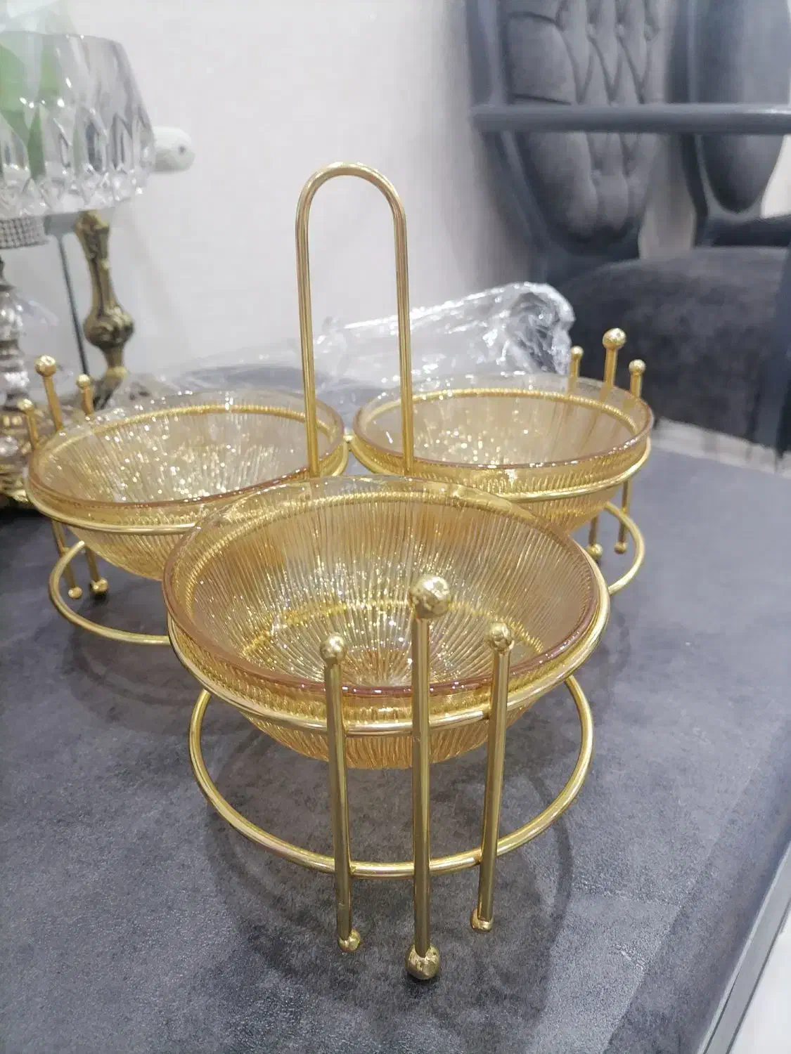 اردو خوری و سینی کف آینه|ظروف سرو و پذیرایی|تهران, حکیمیه|دیوار