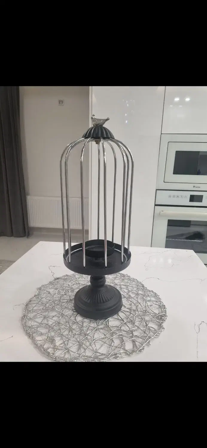 فروش شمعدانی مدرن طرح پرنده|صنایع دستی و سایر لوازم تزئینی|سقز, |دیوار