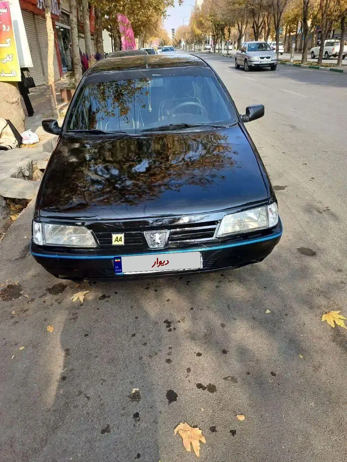 پژو ۴۰۵ مشکی مرتب|خودرو سواری و وانت|بروجرد, |دیوار