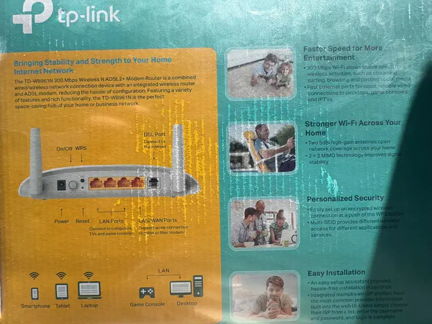 مودم روتر tp-link|مودم و تجهیزات شبکه|شیراز, پارک آزادی|دیوار