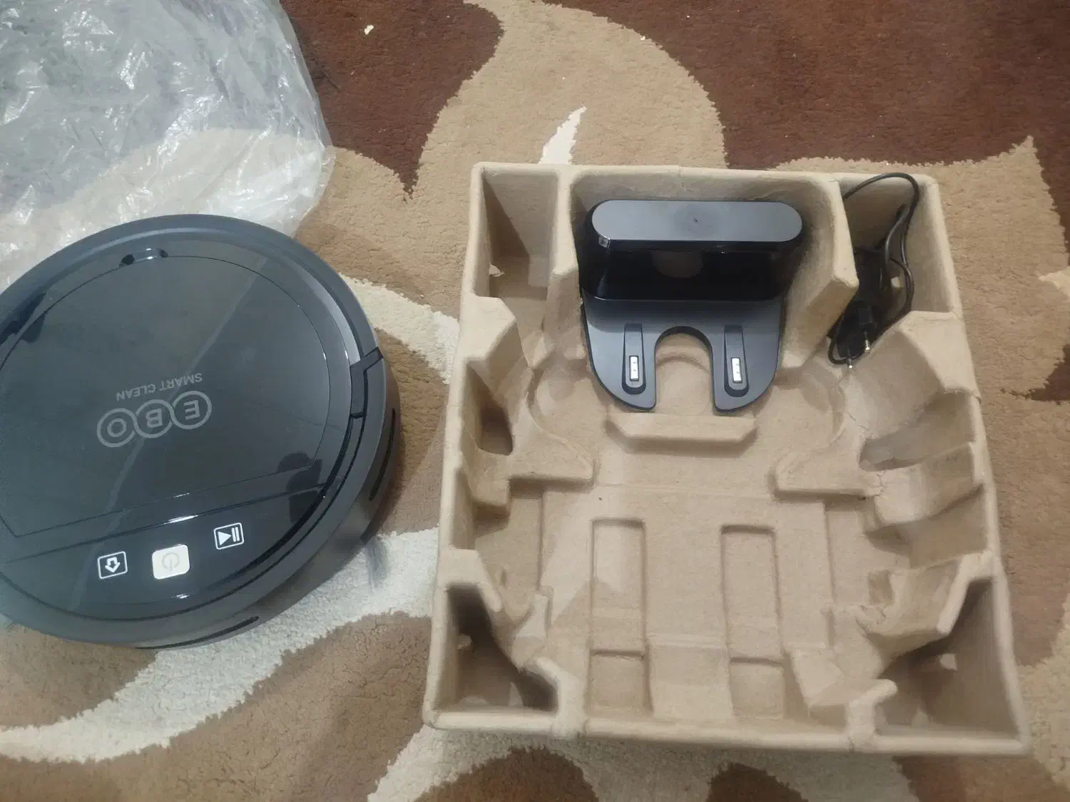 کمترین قیمت جارو رباتیک مدل smart clean|جاروبرقی، جارو شارژی، بخارشو|برازجان, |دیوار