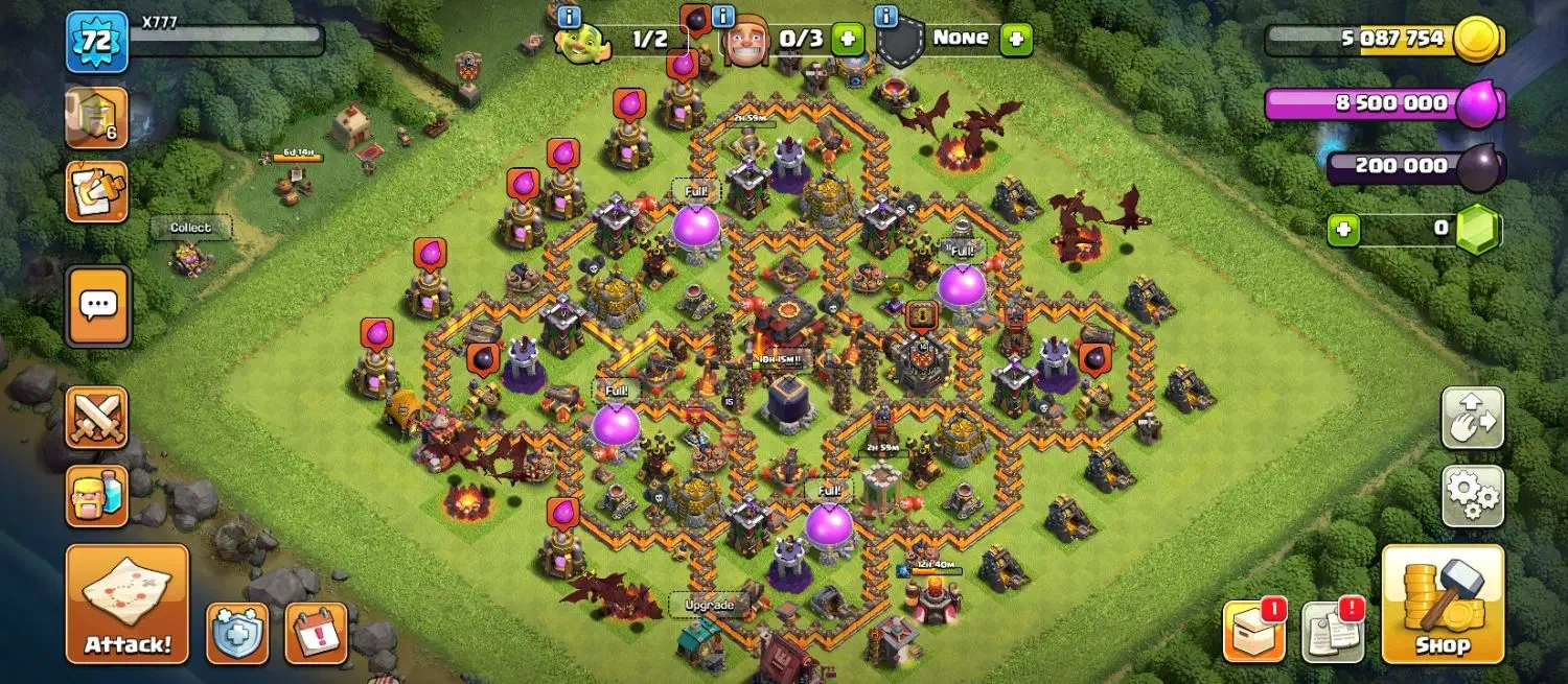 اکانت کلش|کنسول، بازی ویدئویی و آنلاین|فلاورجان, |دیوار