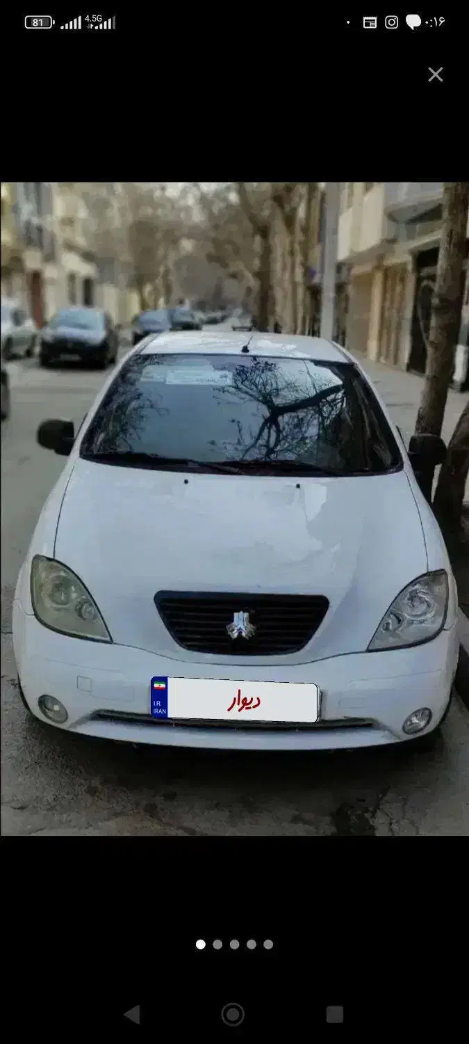 تیبا۹۵ فقط معاوضه|خودرو سواری و وانت|تهران, لویزان|دیوار