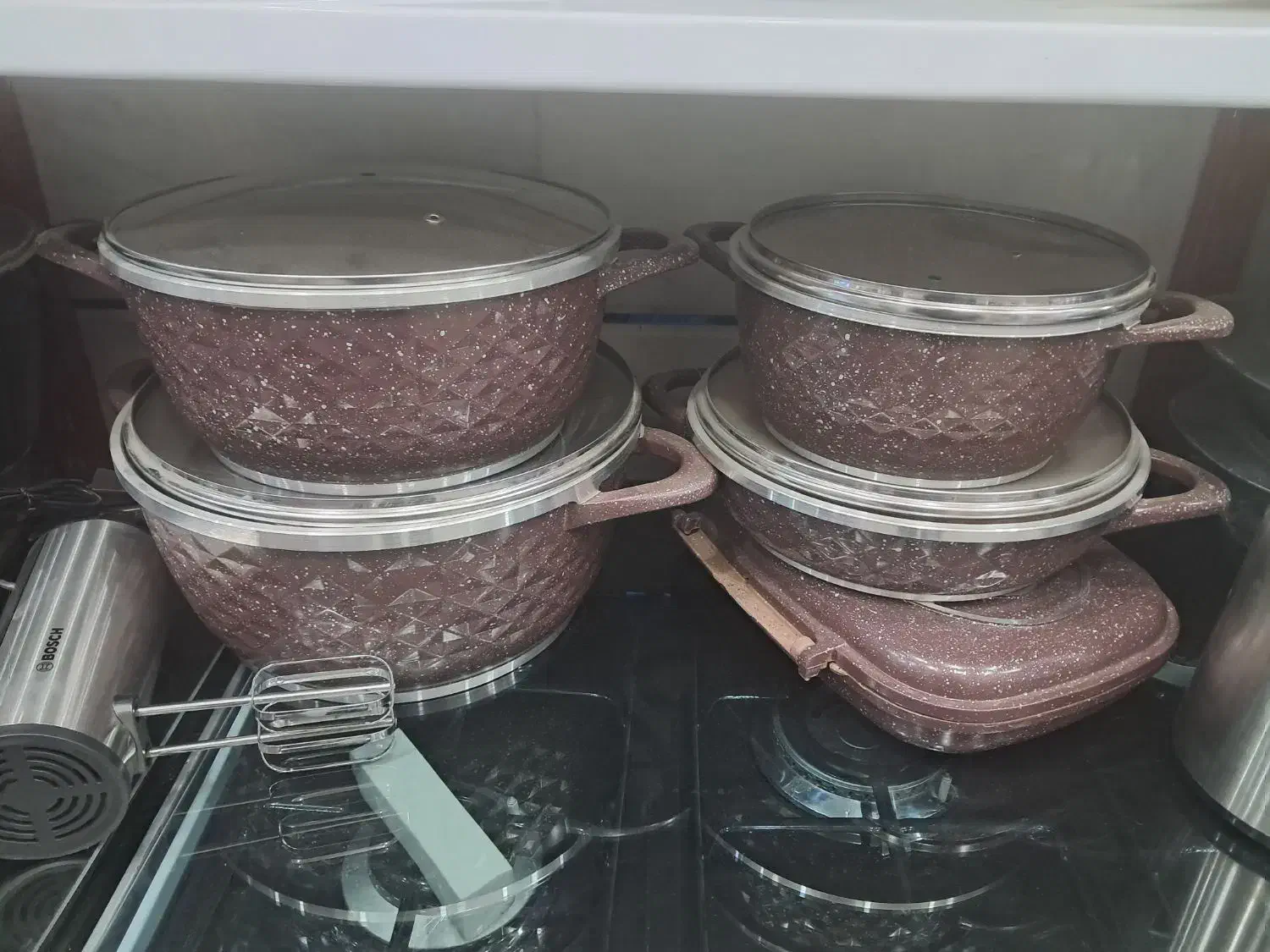 سرویس قابلمه|ظروف پخت‌وپز|رزن, |دیوار