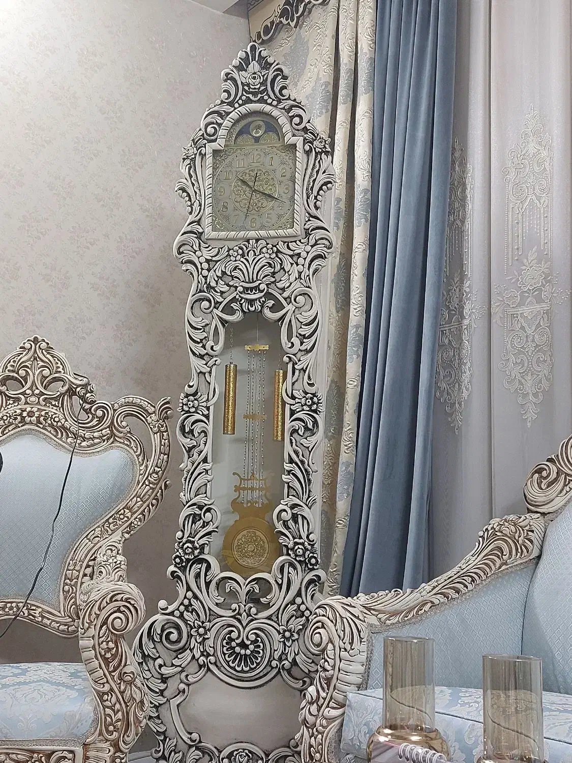 ساعت و ویترین|بوفه، ویترین، کنسول|برخوار, |دیوار