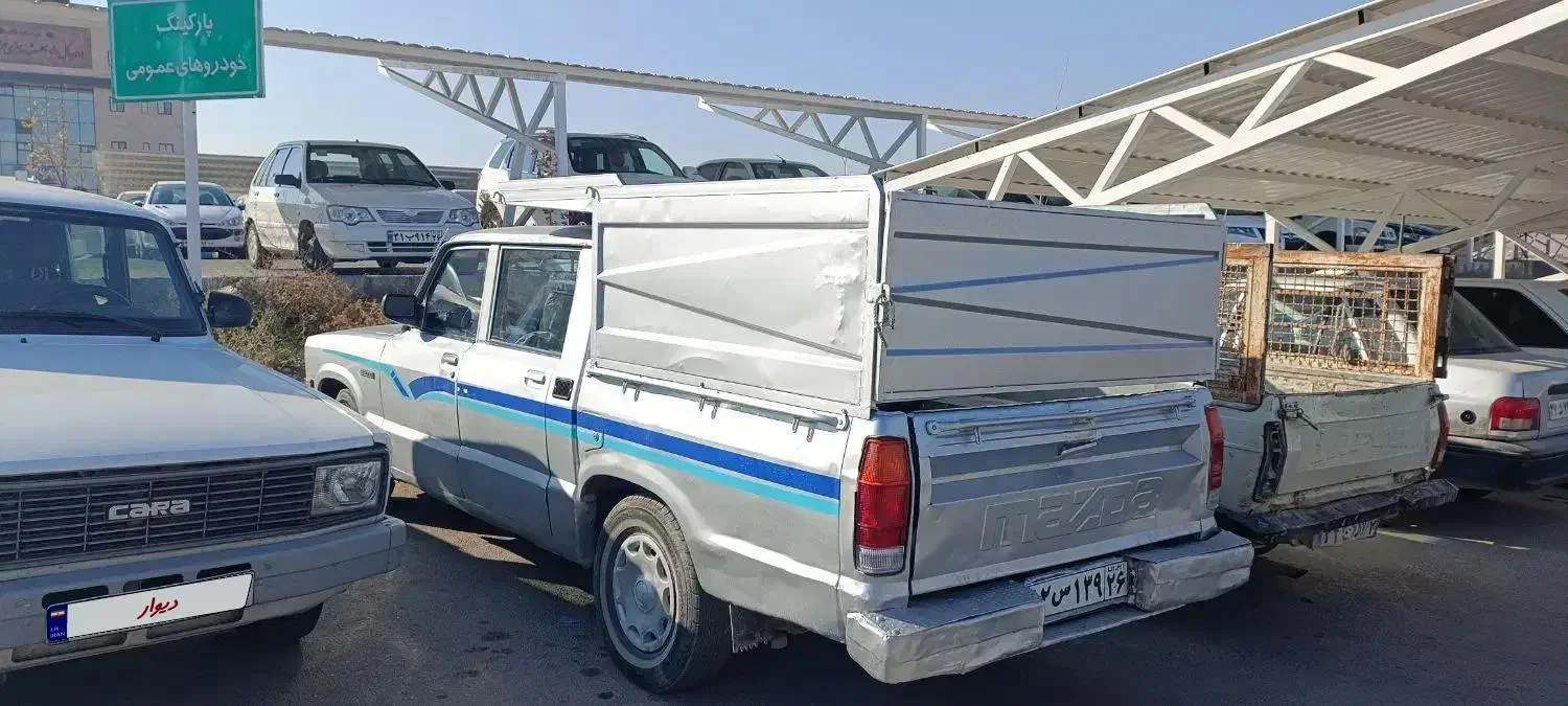 وانت  مزدا دو کابین سالم سی ان جی|خودرو سواری و وانت|بجنورد, |دیوار