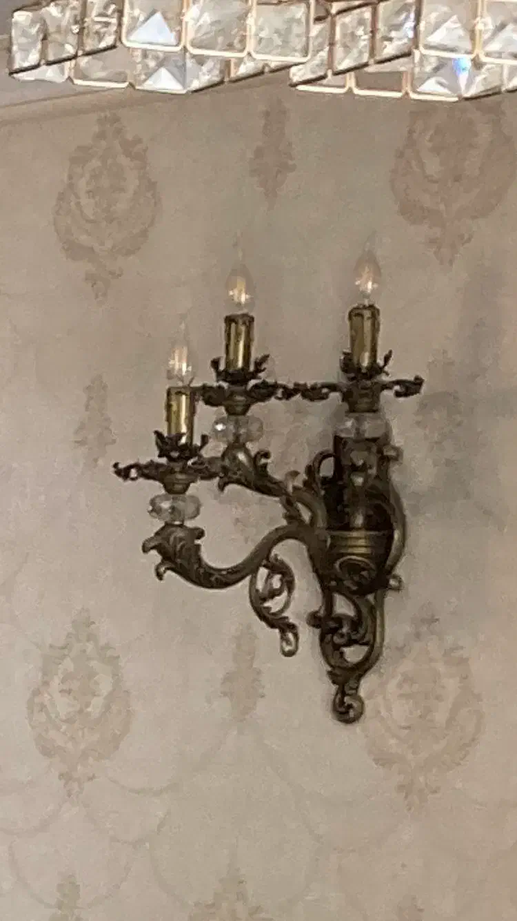 لوستر سلطنتی و دیوار کوب سفارشی|لوستر و چراغ آویز|تهران, ائمه اطهار|دیوار