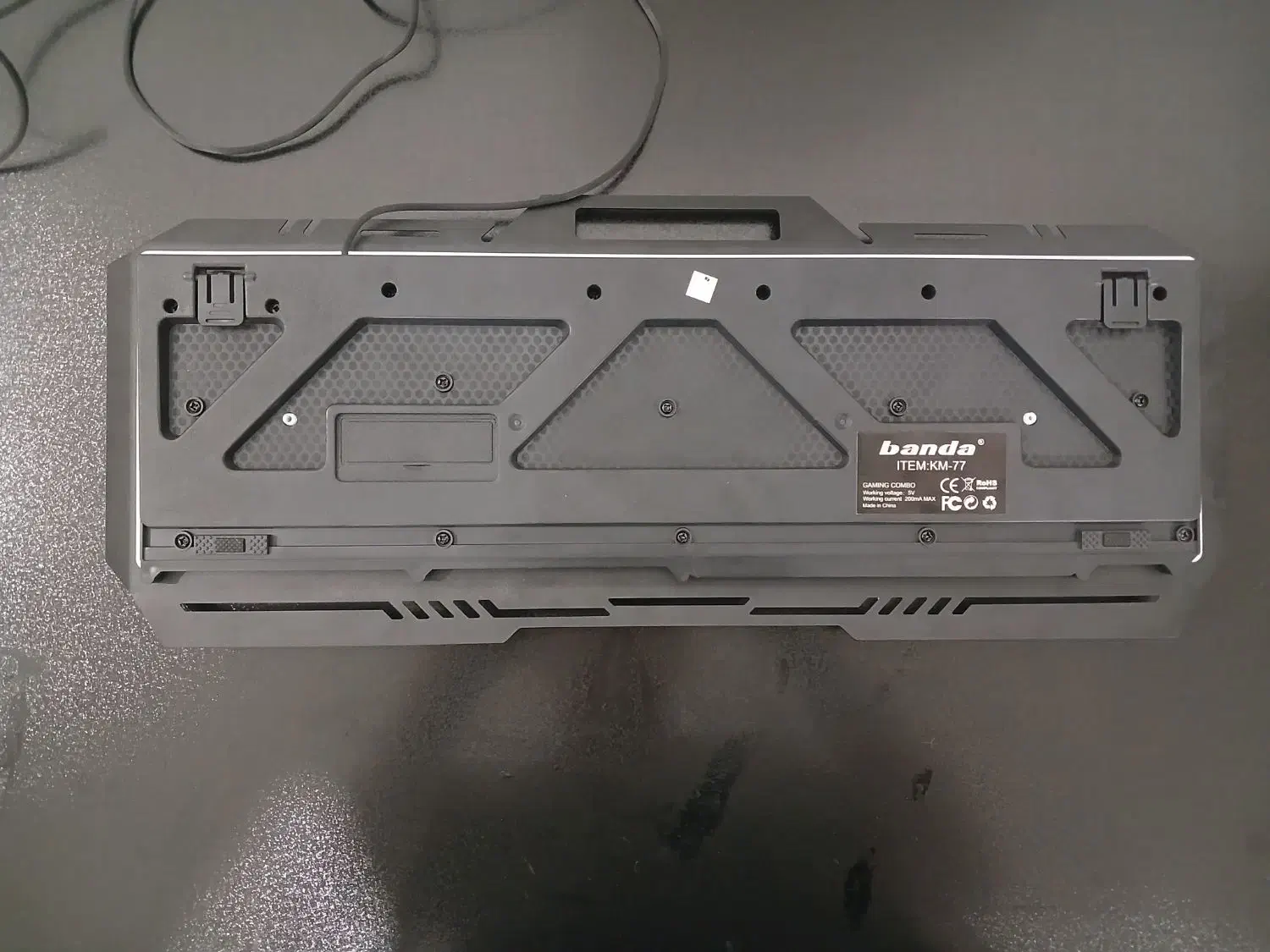 ماوس وکیبورد نو باندا مدلkm-77|قطعات و لوازم جانبی رایانه|اردبیل, |دیوار