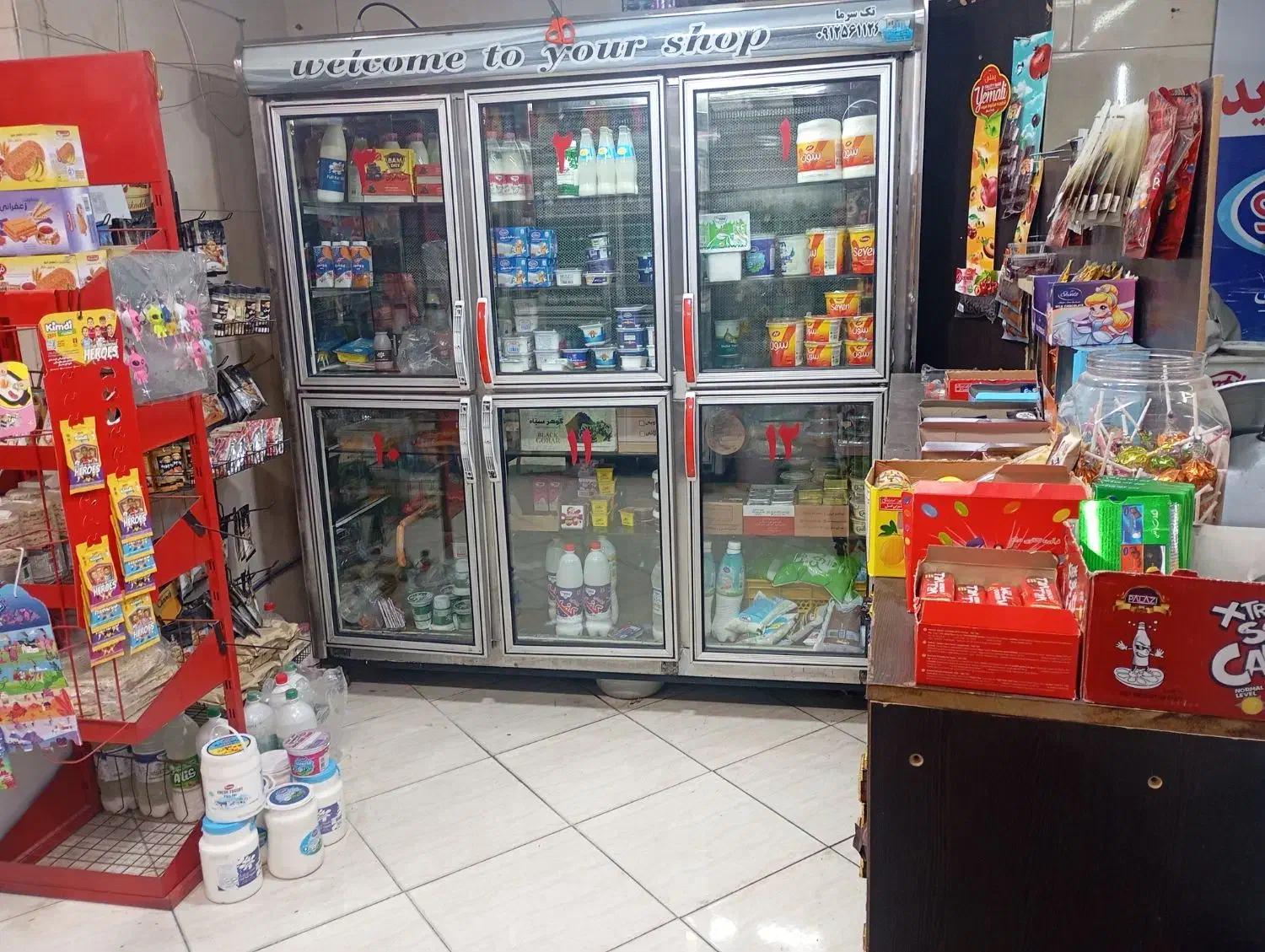 فروش یخچال ۶درب|فروشگاه و مغازه|شهریار, شهرک وائین|دیوار