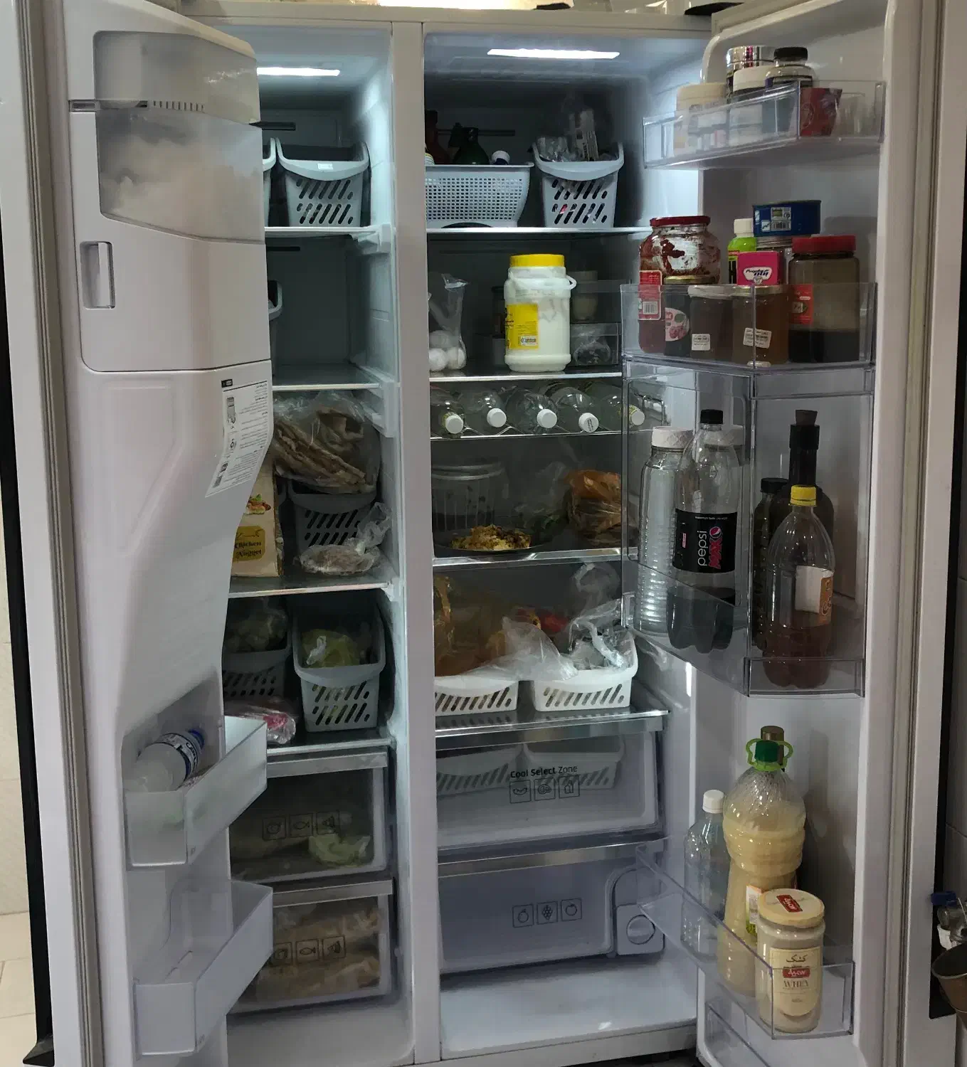 یخچال فریزر ساید سامسونگ مدل رز|یخچال و فریزر|تهران, دهکده المپیک|دیوار