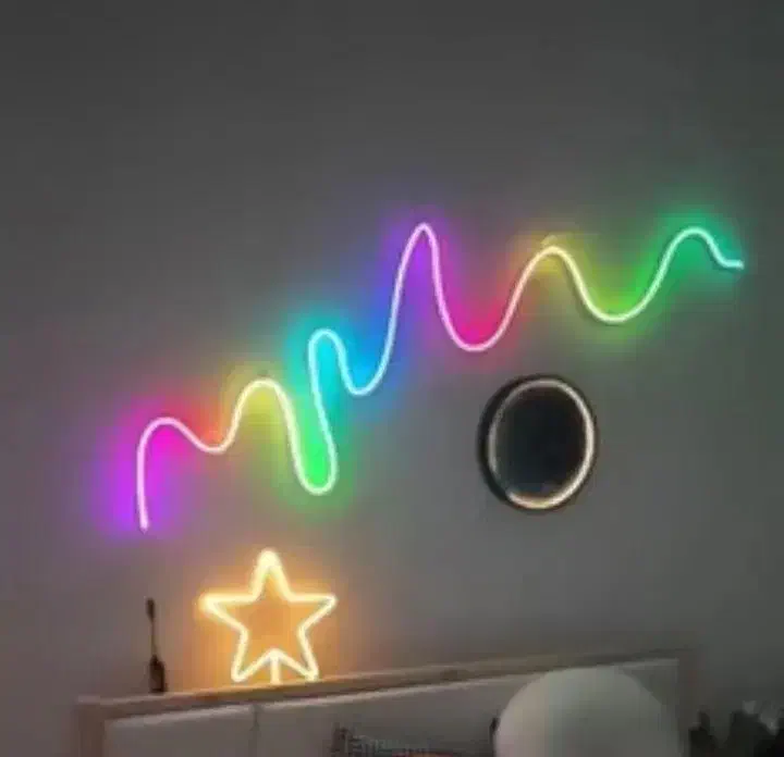 ریسه نئون فلکسی فول کالر ۵ متری|ریسه و چراغ تزئینی|مشهد, الهیه|دیوار