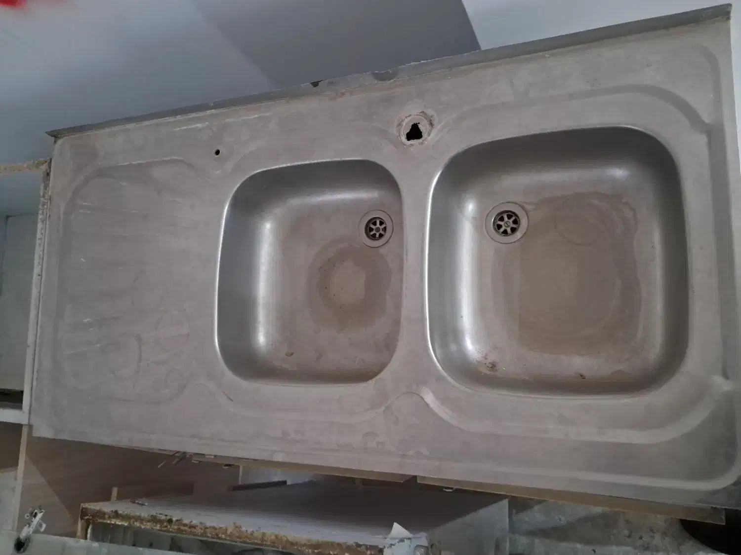 سینک ظرفشویی دو قلو|مصالح و تجهیزات ساختمان|گرگان, |دیوار