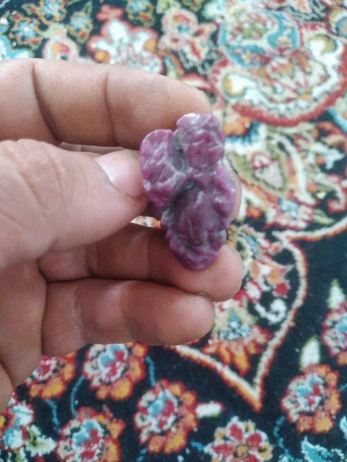 یاقوت برمه باستانی|کلکسیون اشیاء عتیقه|شهریار, شهرک شاهد|دیوار