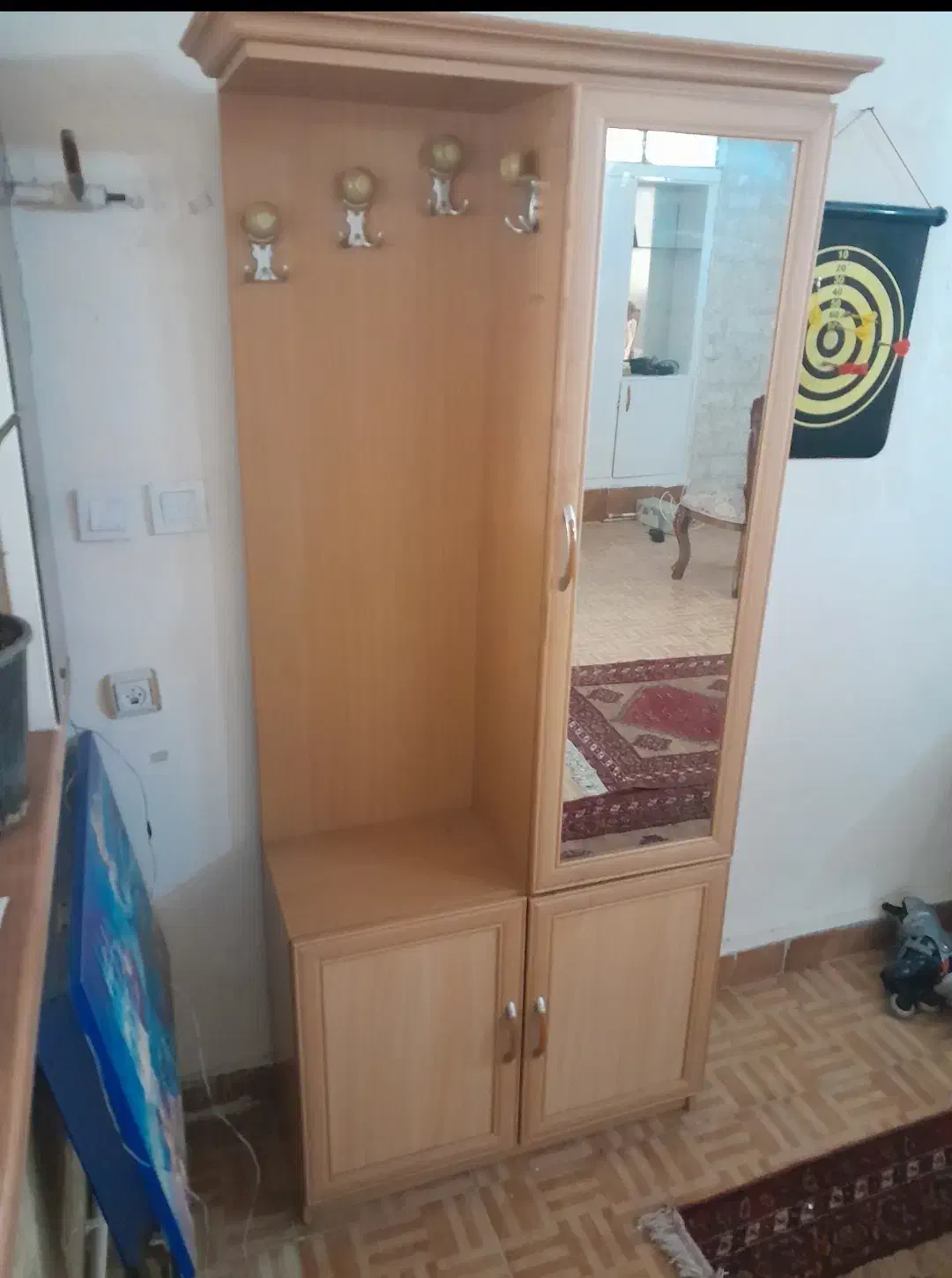 دراور آینه دار|جاکفشی، کمد، دراور|فردیس, قریشی|دیوار