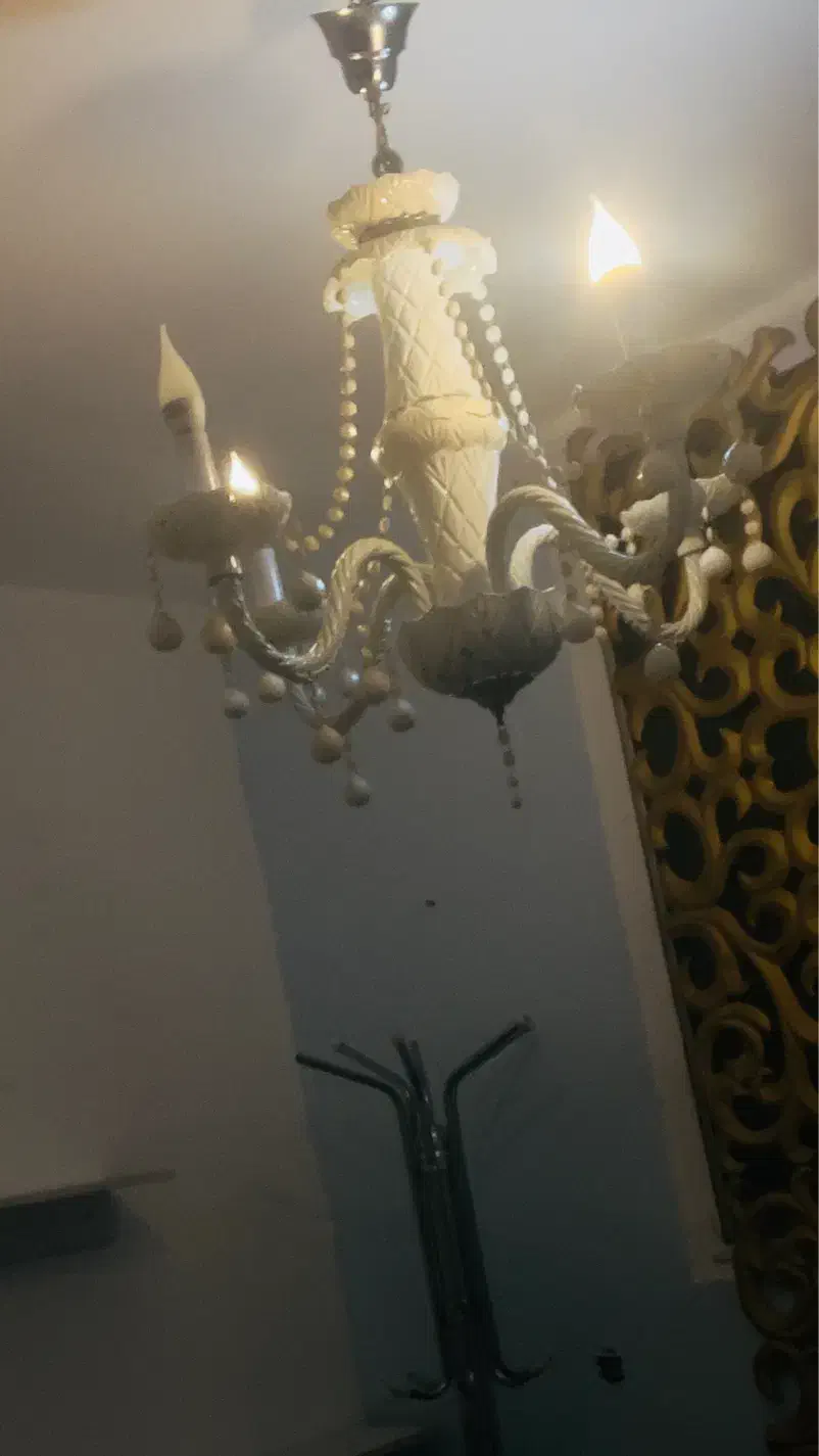 لوستر سفید جدید و مدرن|لوستر و چراغ آویز|تهران, سعادت‌آباد|دیوار