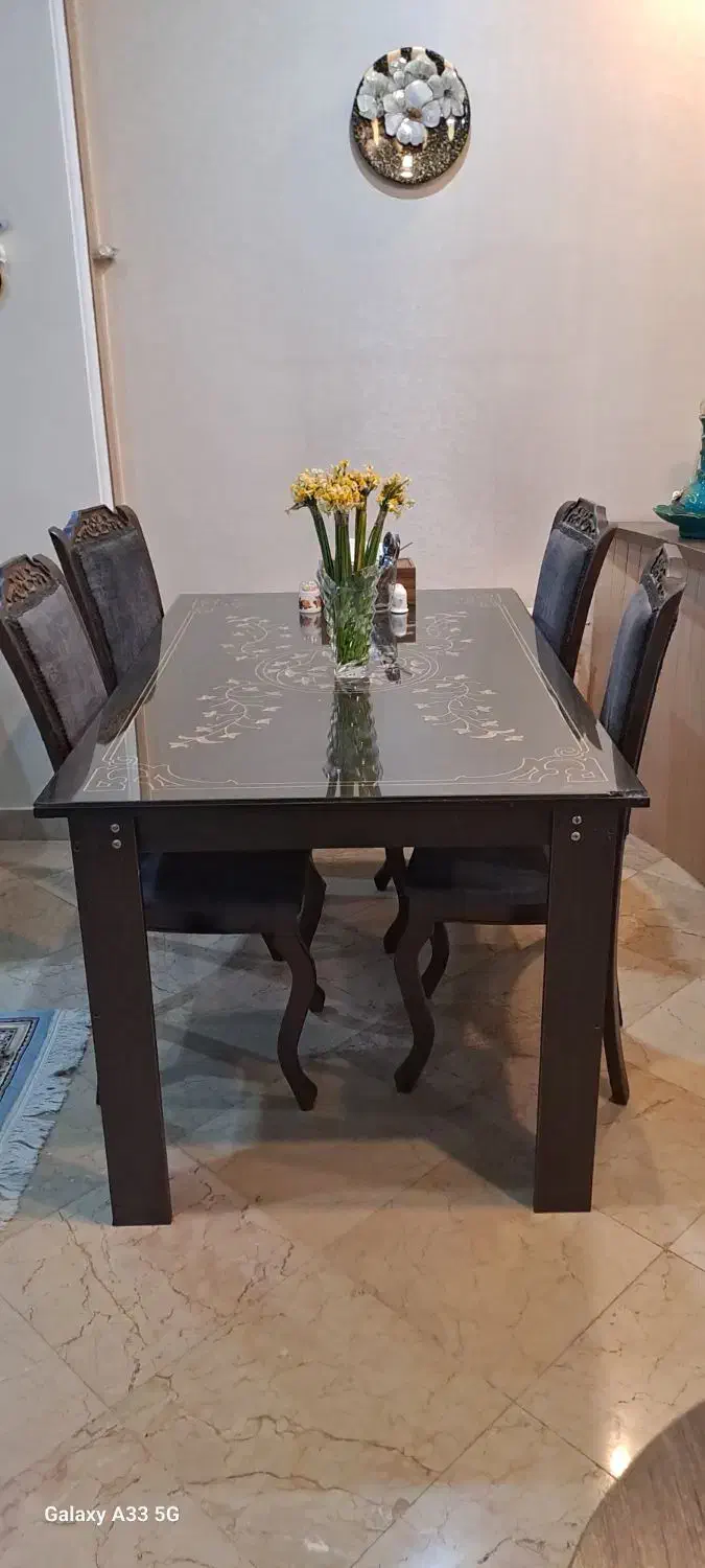 میز نهاری خوری ۶ نفره|میز و صندلی غذاخوری|تهران, باغ فیض|دیوار