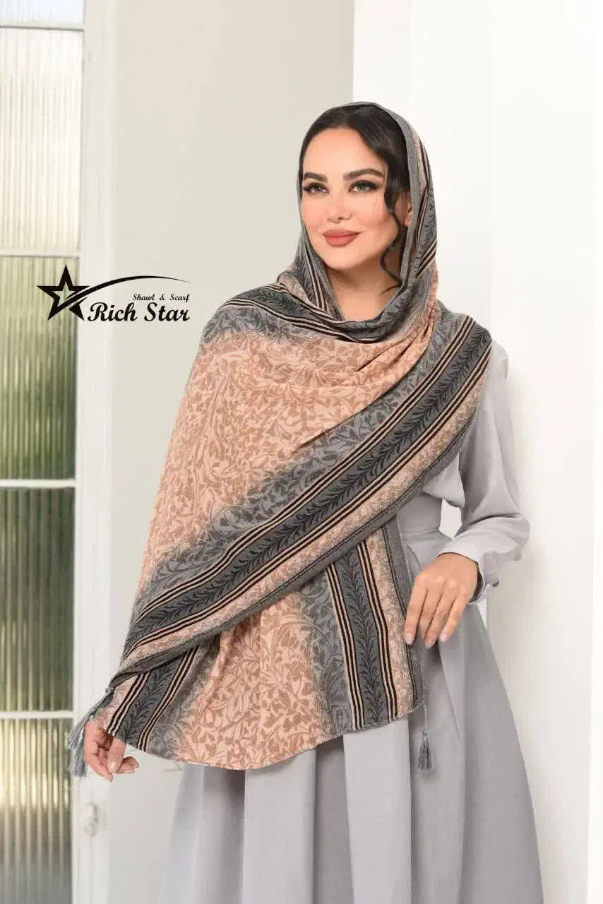 شال پاییزه منگوله دار|لباس|بومهن, |دیوار