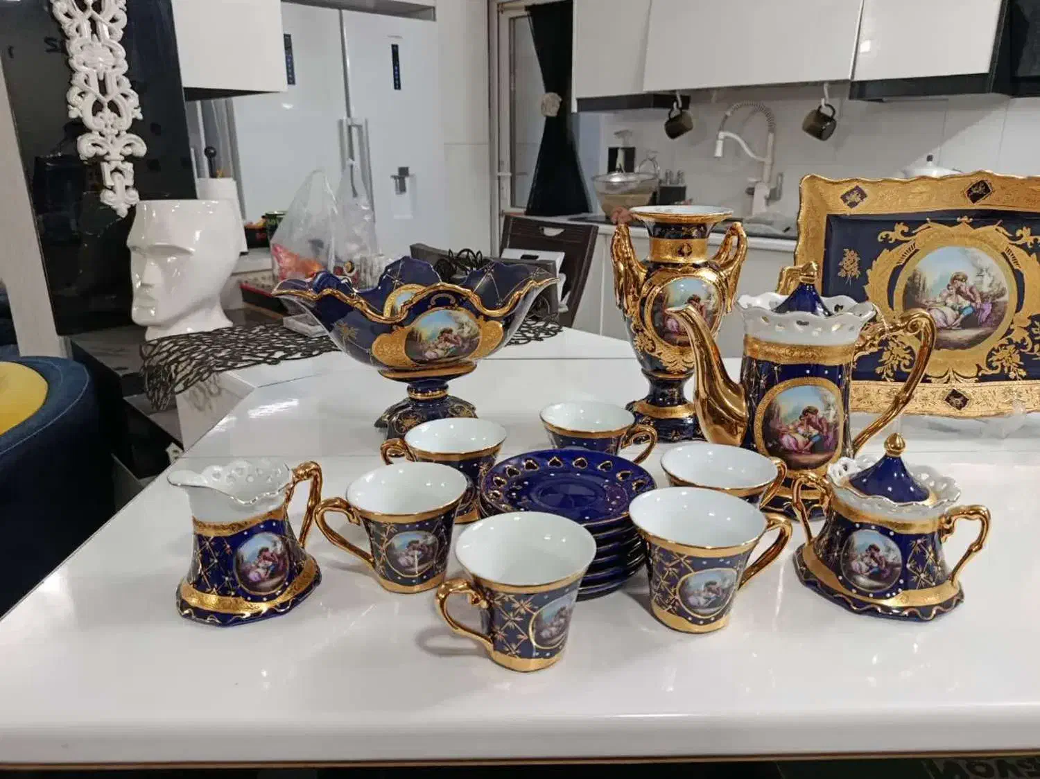 ظروف دکوری لیلی و مجنون|ظروف سرو و پذیرایی|کاشان, زیارتی|دیوار