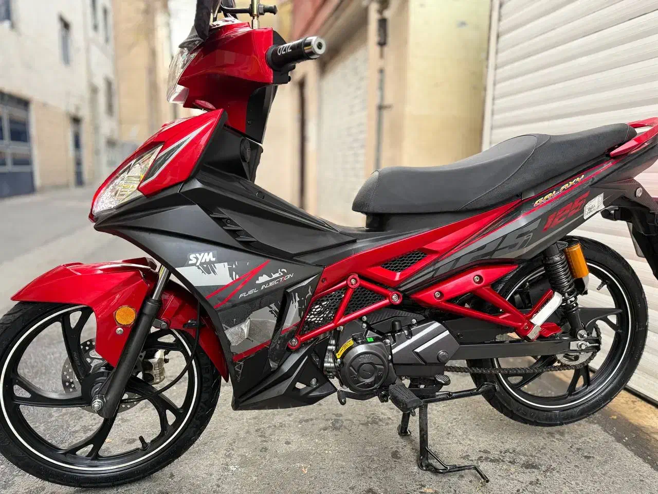 لاکی x125 sym گلکسی صفر|موتورسیکلت|تهران, مینای شمالی (مخبر)|دیوار