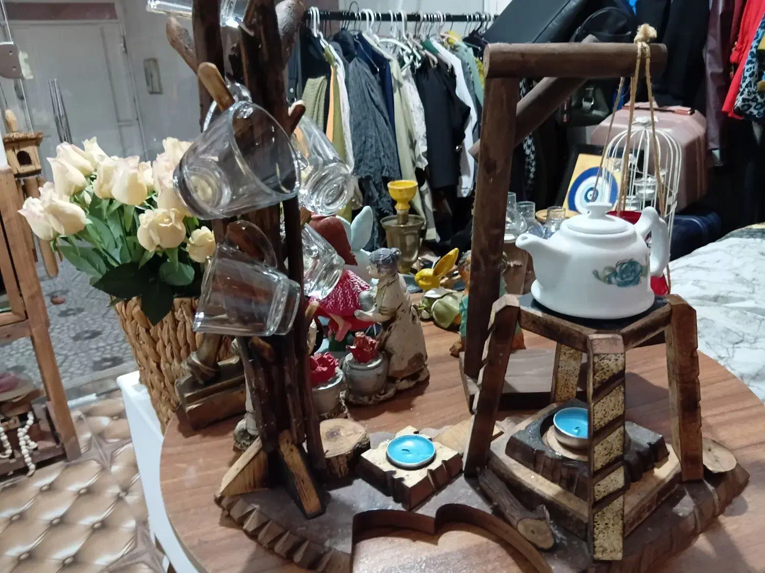 جای لیوانی و قوری دکوری|آبچکان و نظمدهنده ظروف|اندیمشک, |دیوار