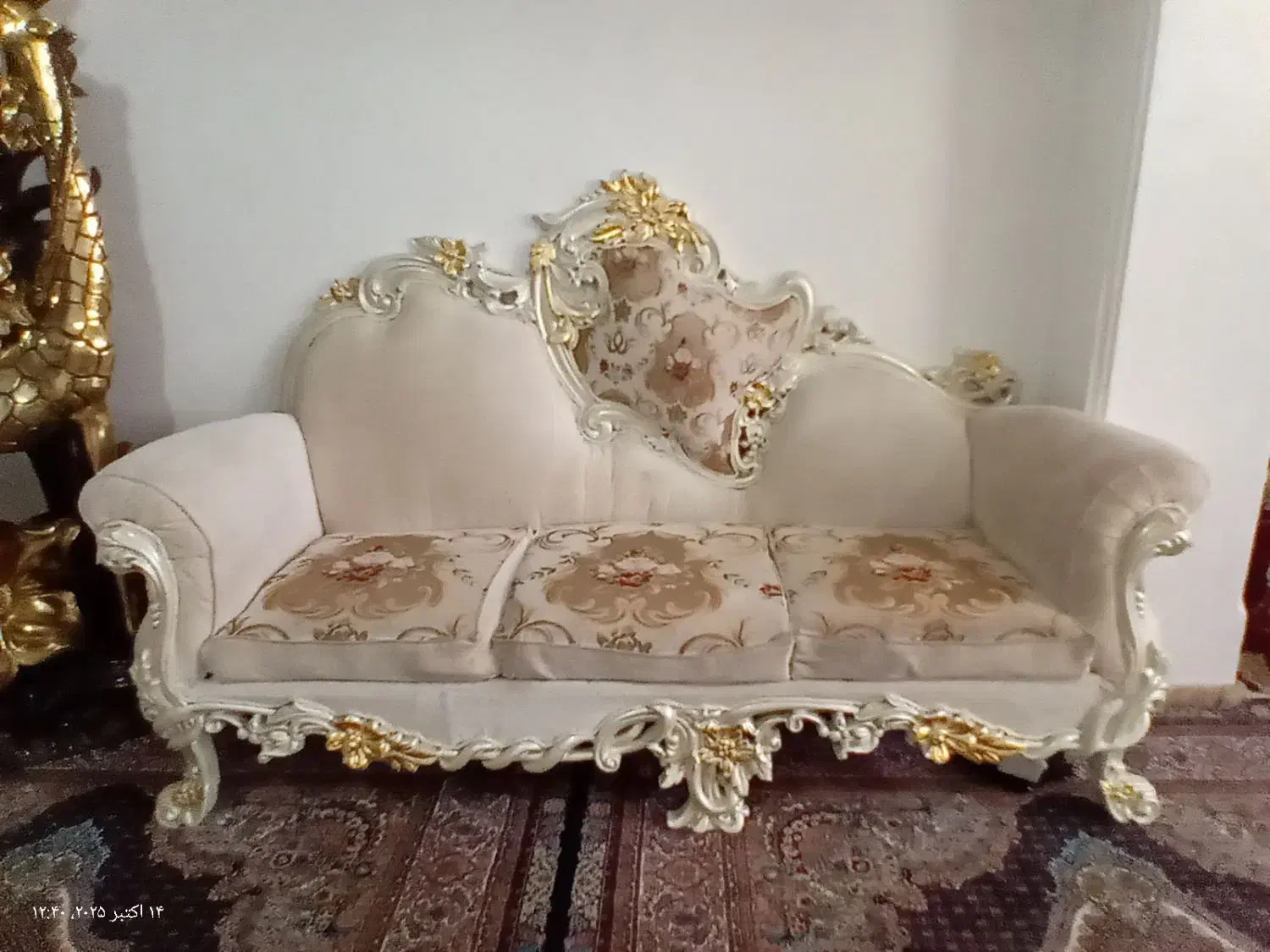 مبل سلطنتی سفارشی|مبلمان خانگی و میز عسلی|مراغه, |دیوار