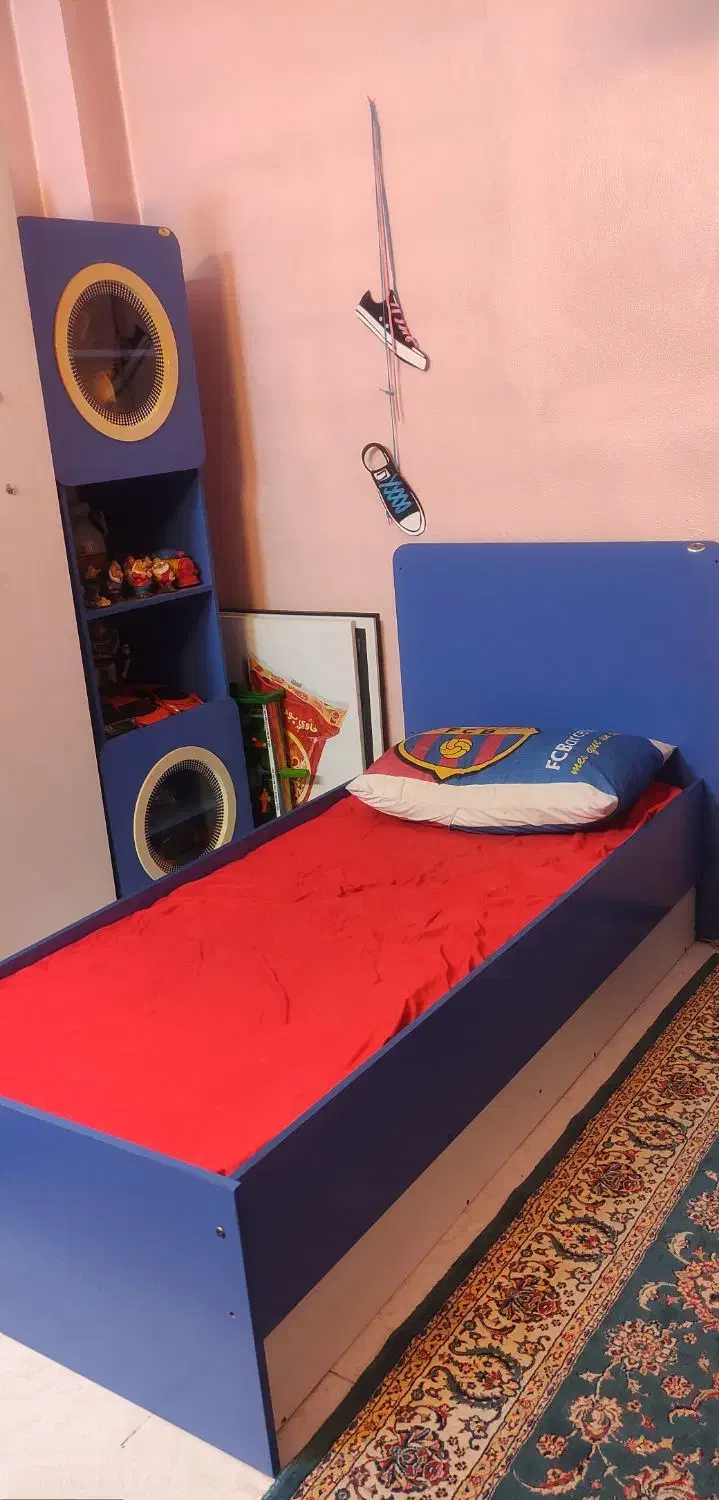 سرویس خواب نوزاد نوجوان کامل|تخت و سرویس خواب|شاهینشهر, شهرک گلدیس|دیوار