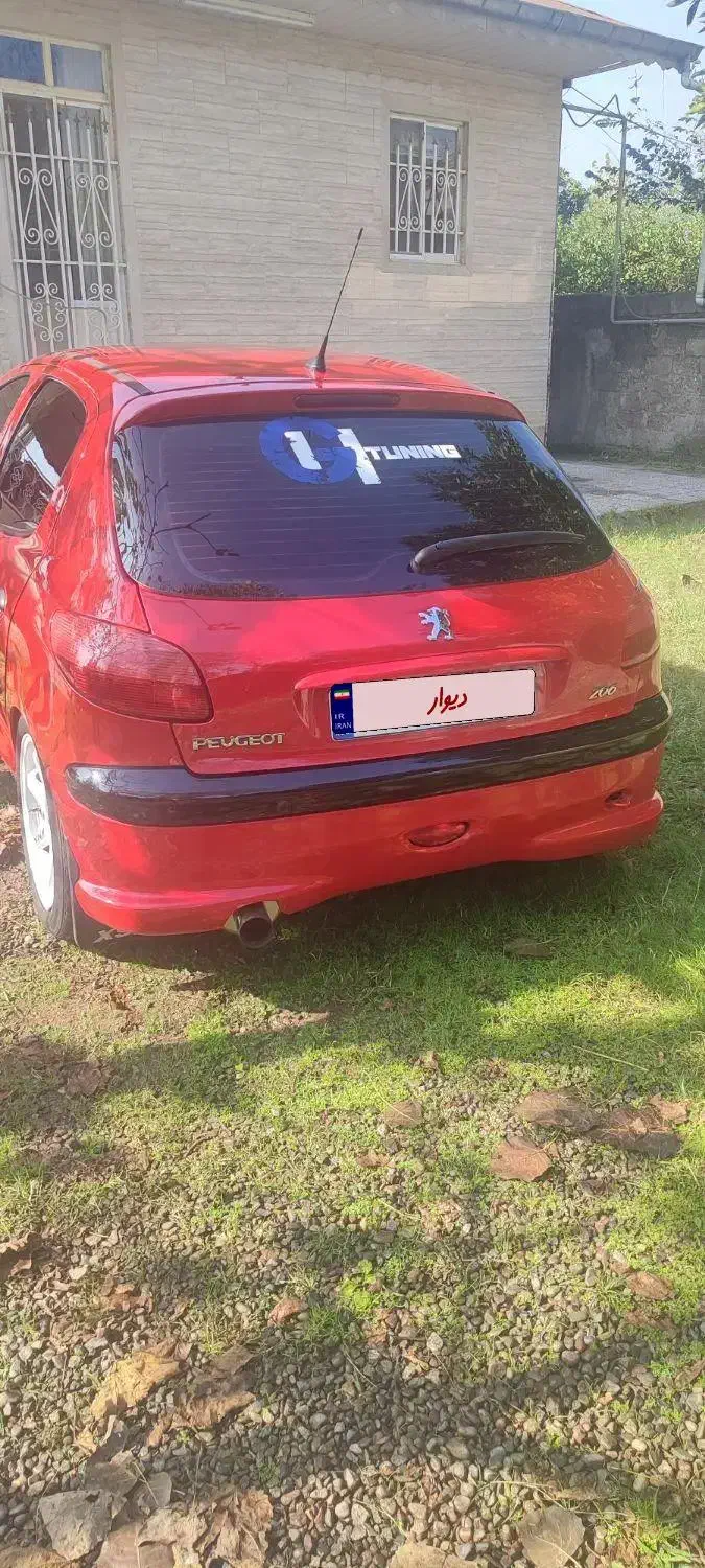 206 تیپ 5 لوازمی|خودرو سواری و وانت|رشت, دیلمان|دیوار