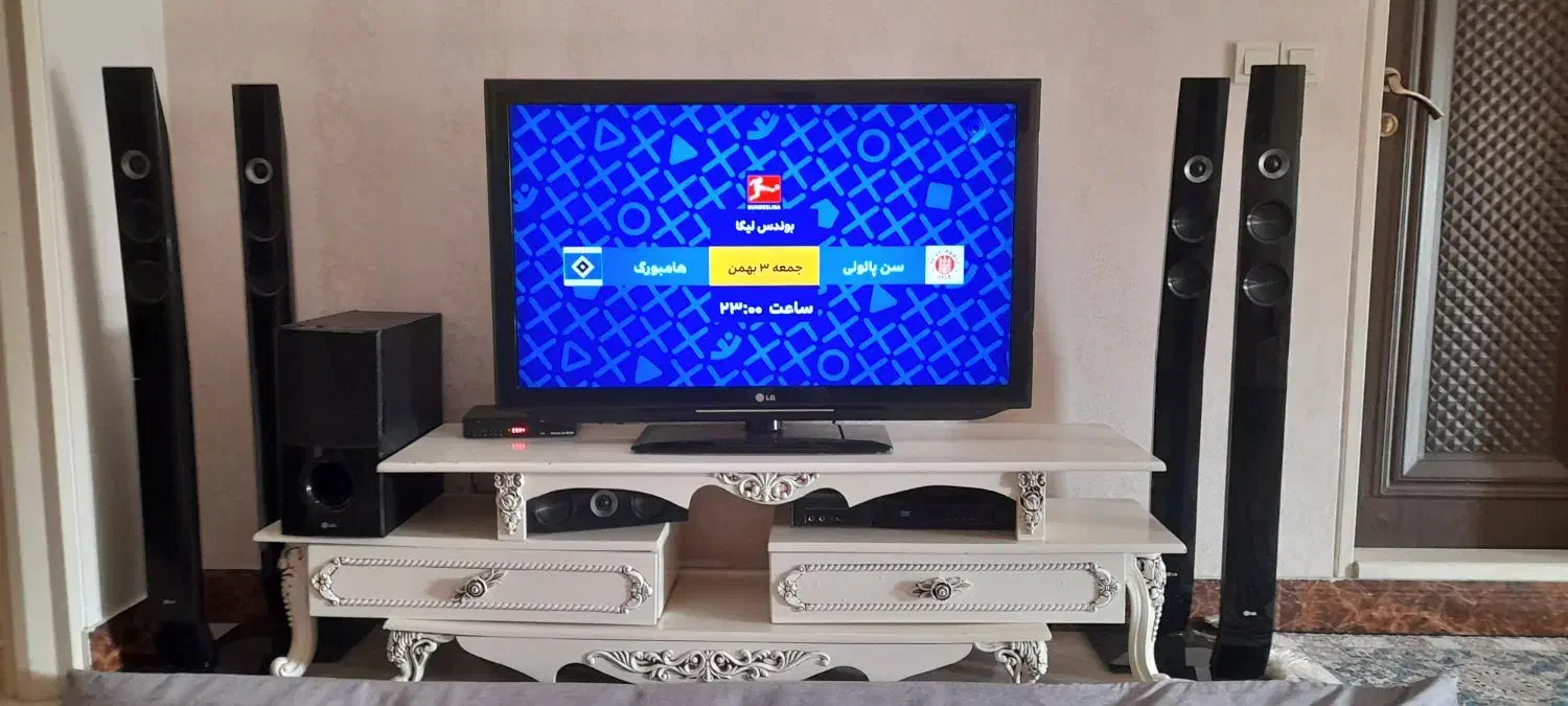 تلویزیون ۴۲اینچ ال جی همه با هم|تلویزیون و پروژکتور|تهران, افسریه شمالی|دیوار