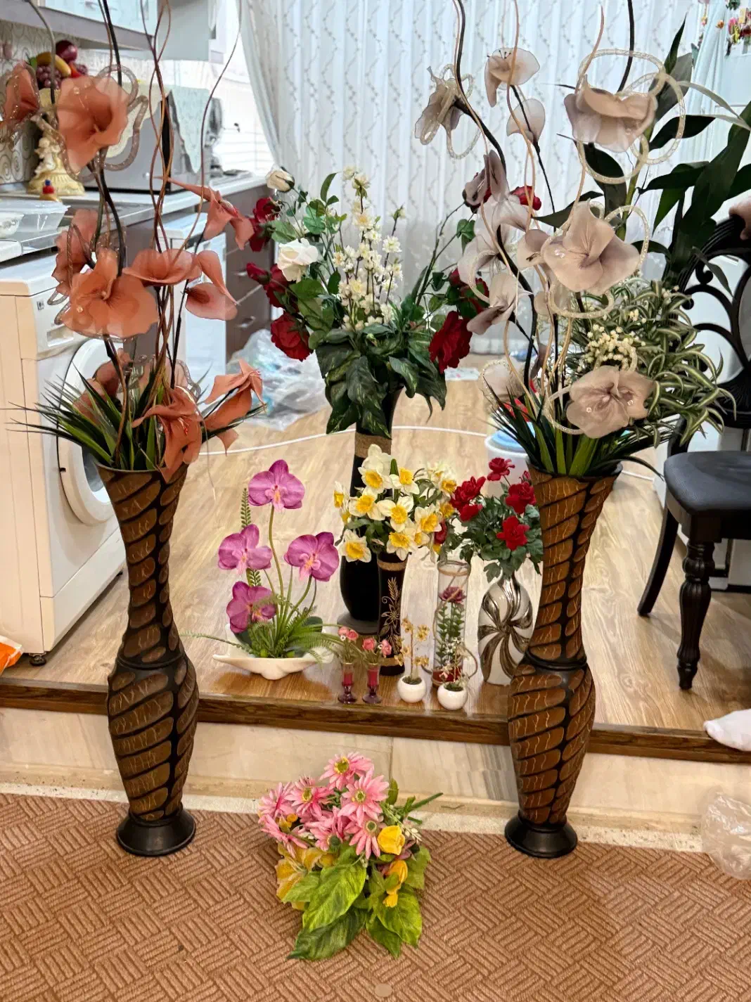 فروش یکجا گل مصنوعی|گل مصنوعی|قم, لسانی|دیوار