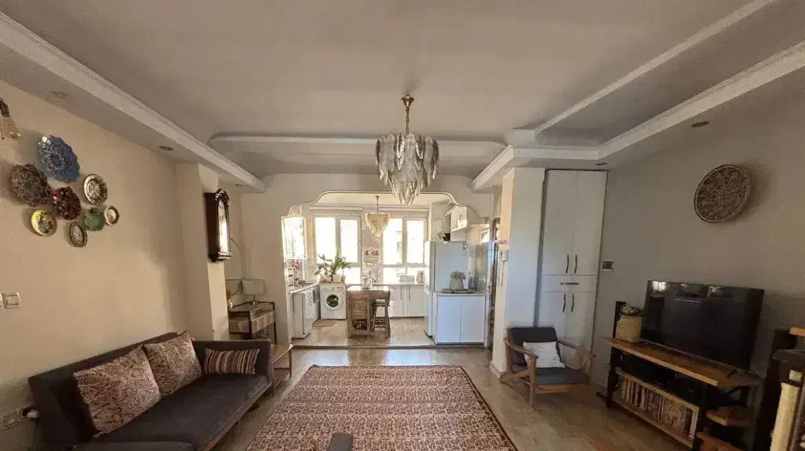 ۷۰ متر ۱ خواب / نما تراورتن / اول الاله غربی|فروش آپارتمان|تهران, جوانمردان (اندیشه)|دیوار