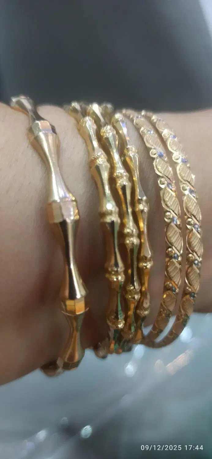 النگو و دستبند طلا سایز 3|جواهرات|خرم‌آباد, |دیوار