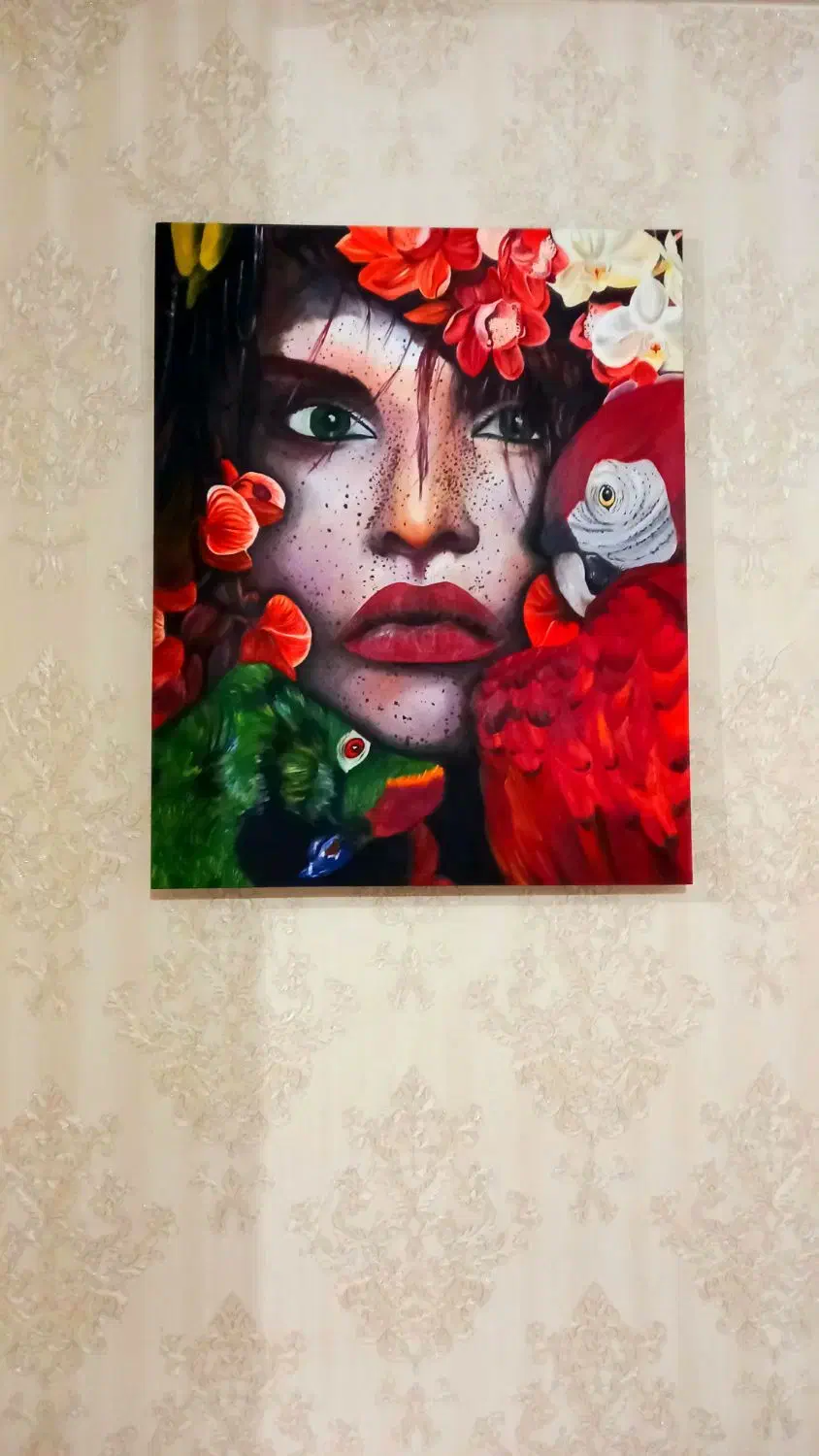 تابلو نقاشی رنگ روغن دارای مهر گالری و امضا نقاش|تابلو، نقاشی، عکس|تهران, پاسداران|دیوار