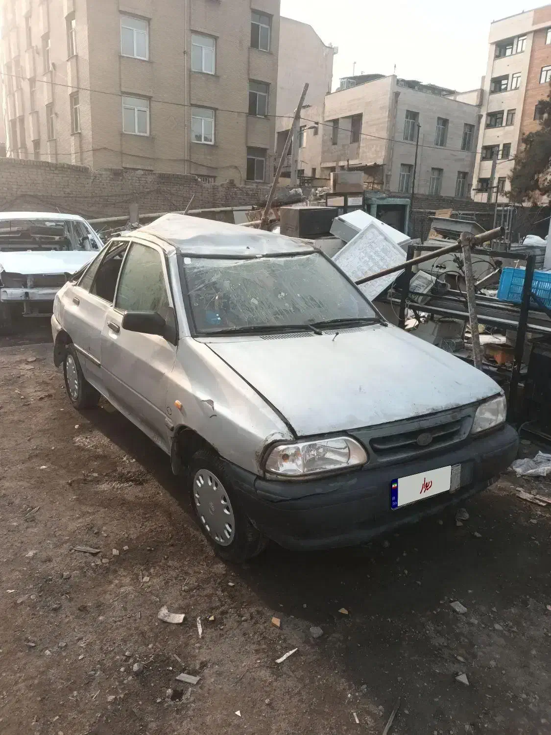 پراید مدل ۹۰ تصادفی|خودرو سواری و وانت|تهران, شهرک رضویه|دیوار