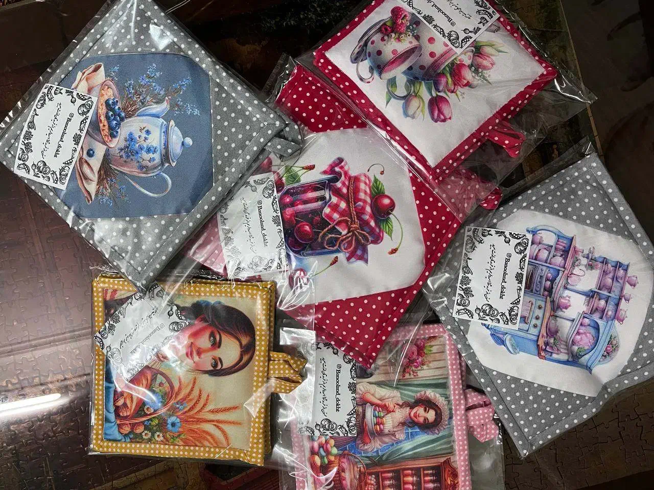 سرویس اشپزخانه|سفره، حوله، دستمال آشپزخانه|اراک, |دیوار