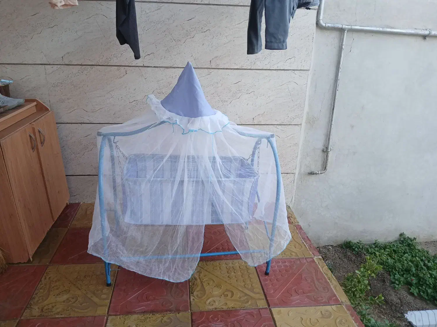 گهواره تمیزوسالم درحدنومناسب سیسمونی|اسباب و اثاث بچه|تربت جام, جامرود|دیوار