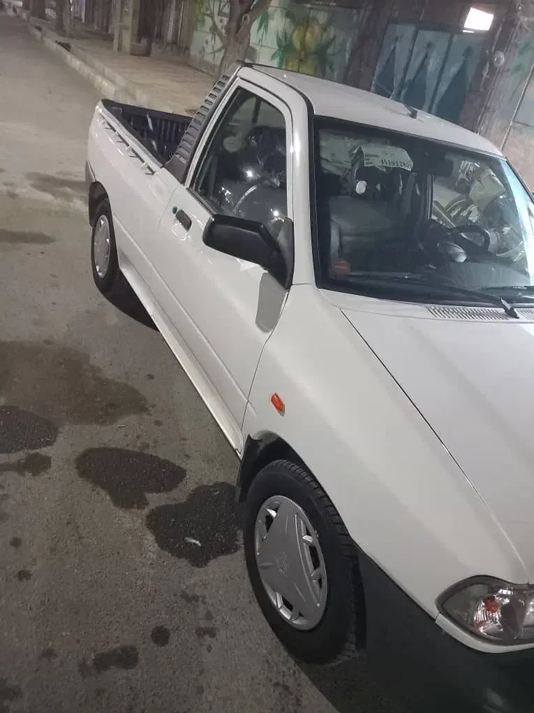 پراید وانت تمیز بدون یه نقطه مدل 1402|خودرو سواری و وانت|فردوسیه, |دیوار